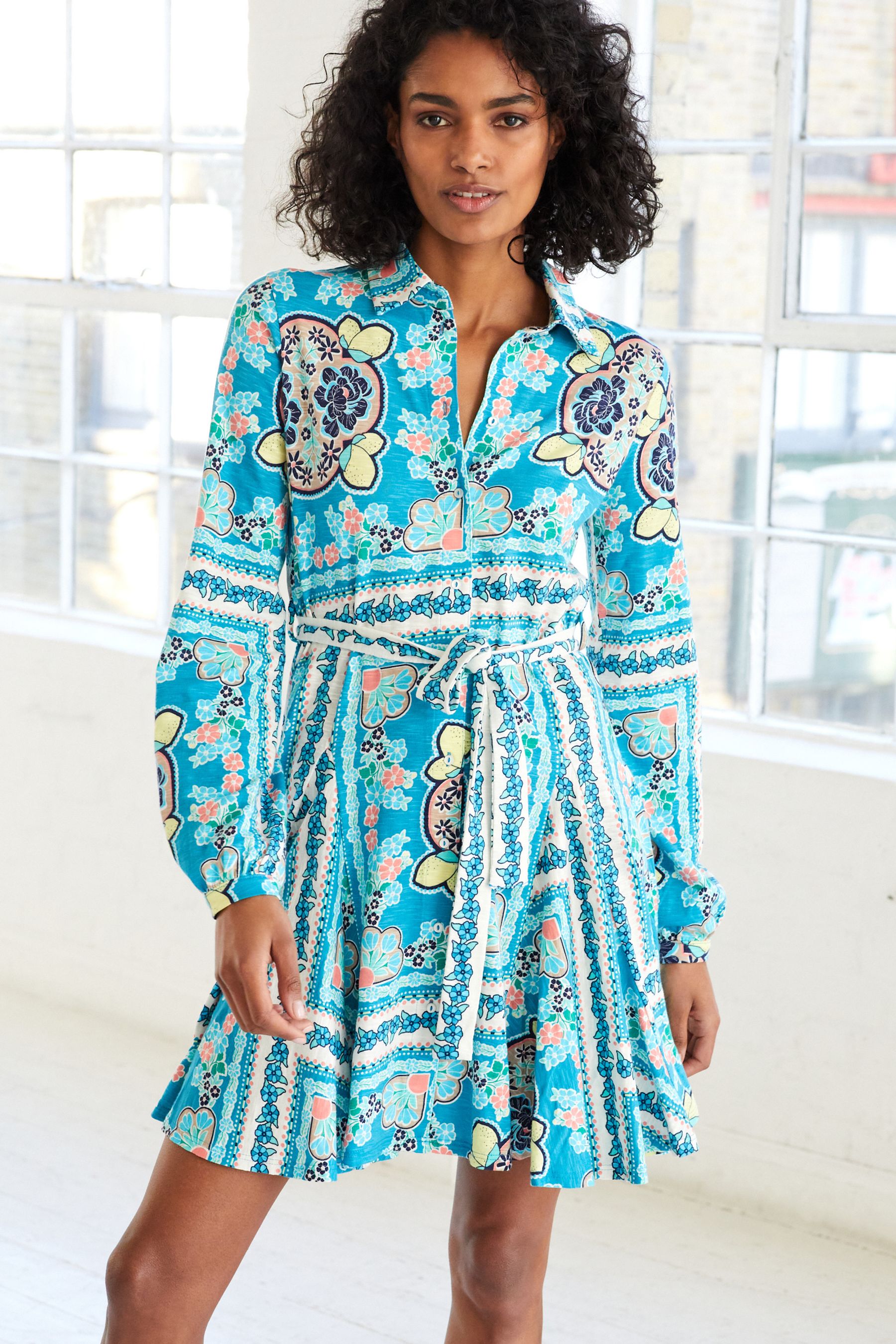 Next scarf print dress clearance