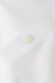 White Slim Fit Cotton Shirts 3 Pack - Image 3 of 6