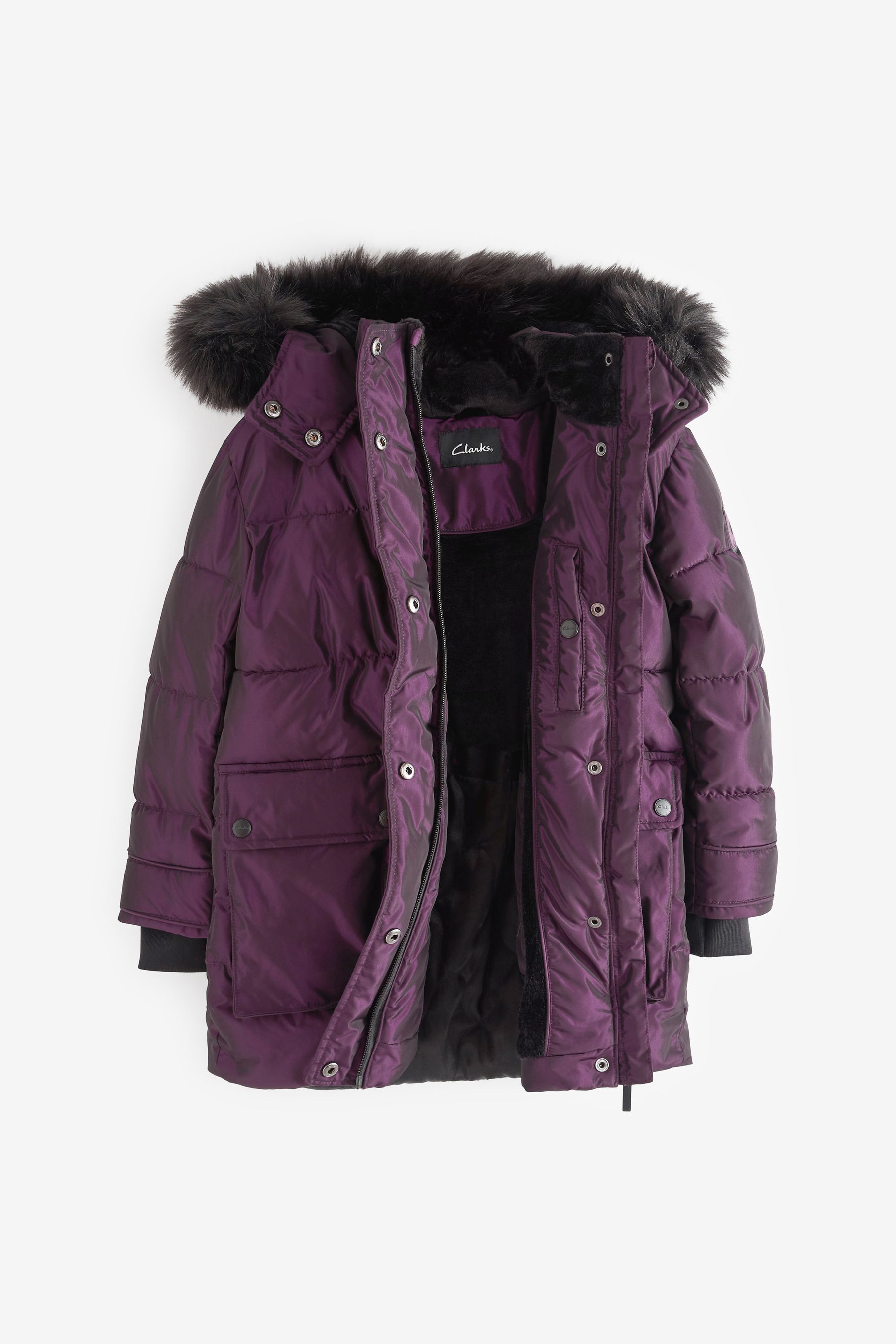 Childrens purple coat deals