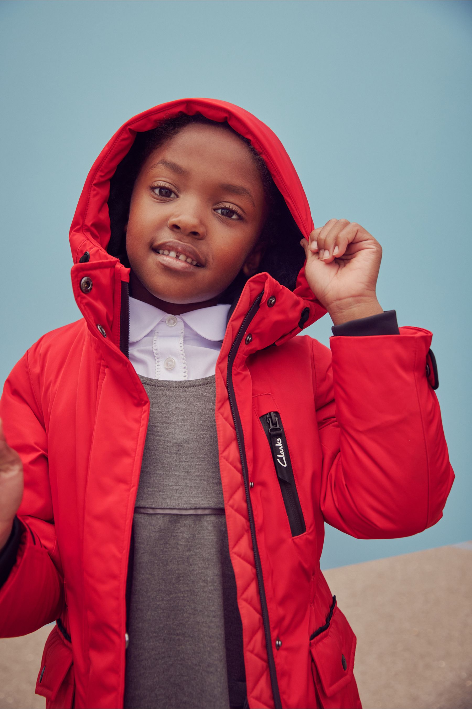 Girls parka coats shop