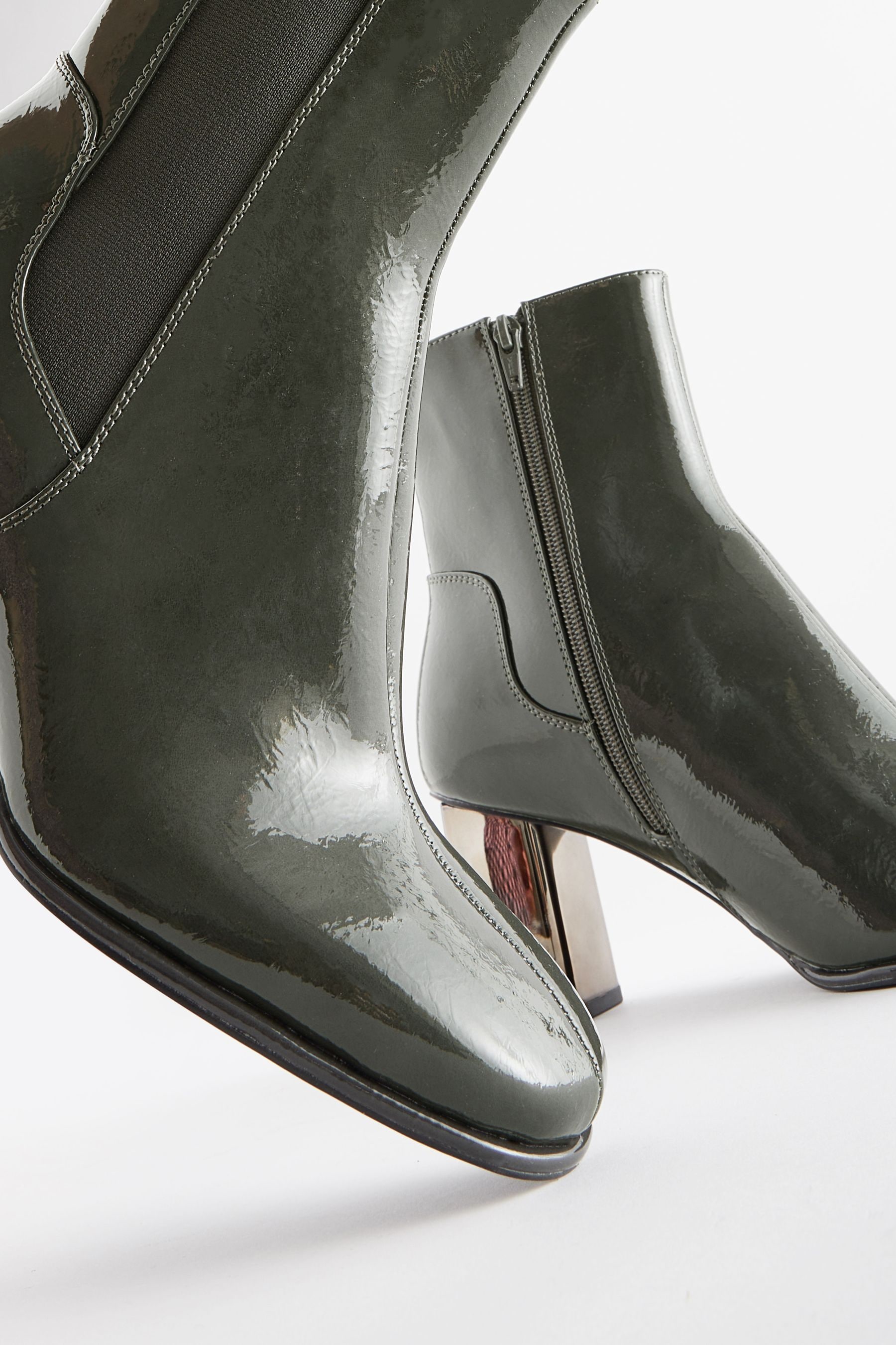 Next ladies boots grey sales