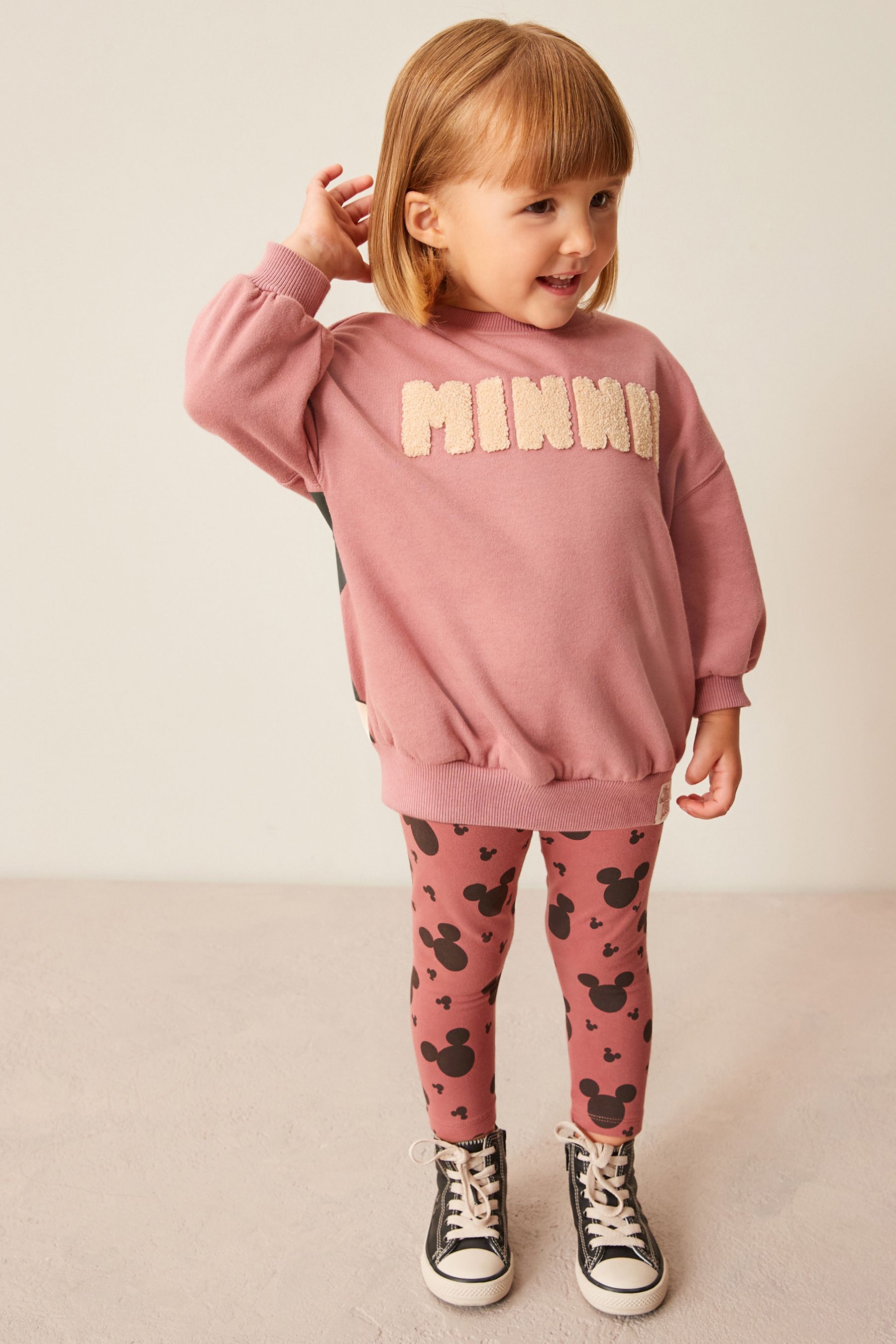 Pink minnie mouse jumper outlet