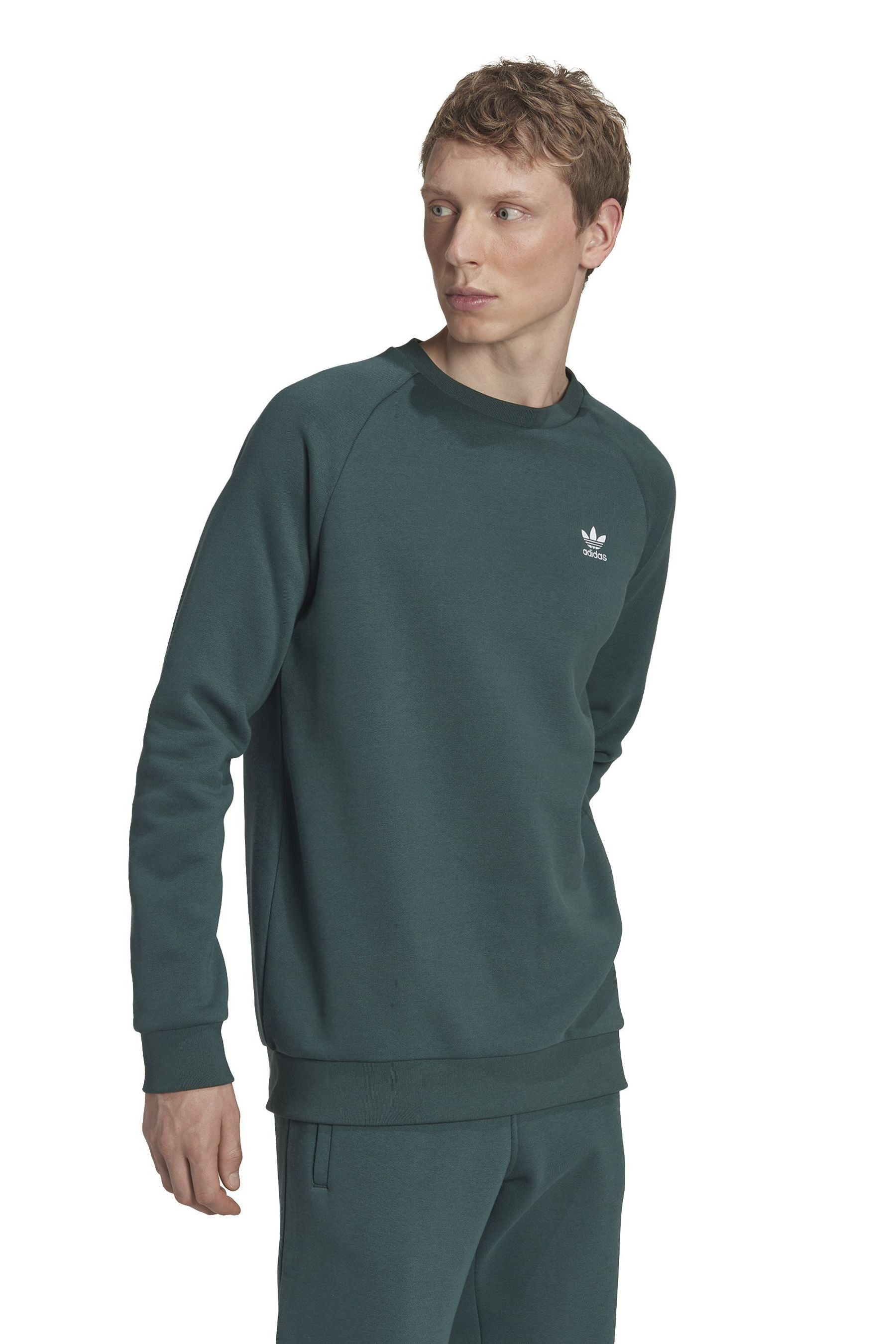Trefoil crewneck sweatshirt 2025