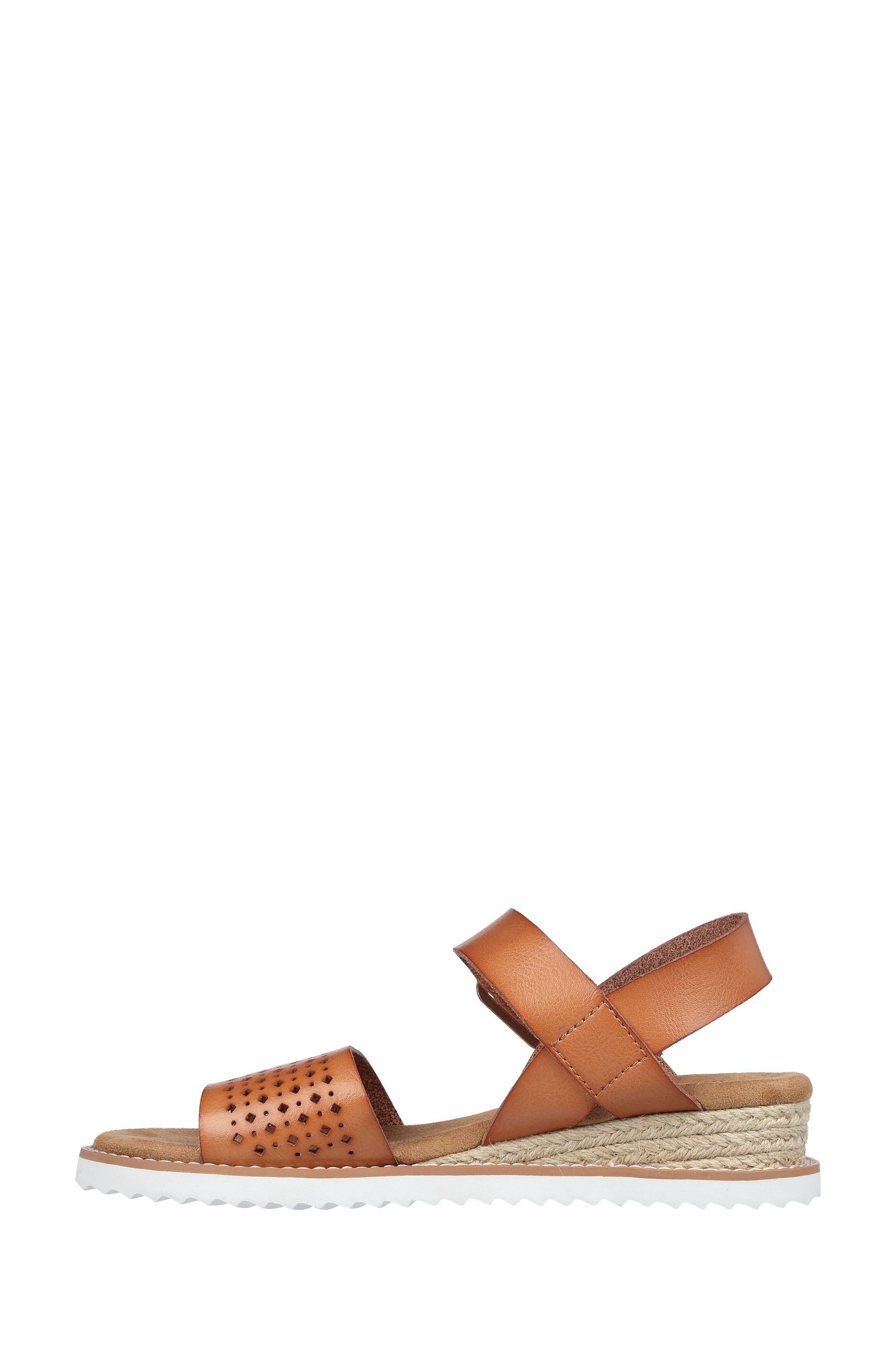 Buy Skechers Brown Womens Desert Kiss Sunny Flair Sandals from Next USA