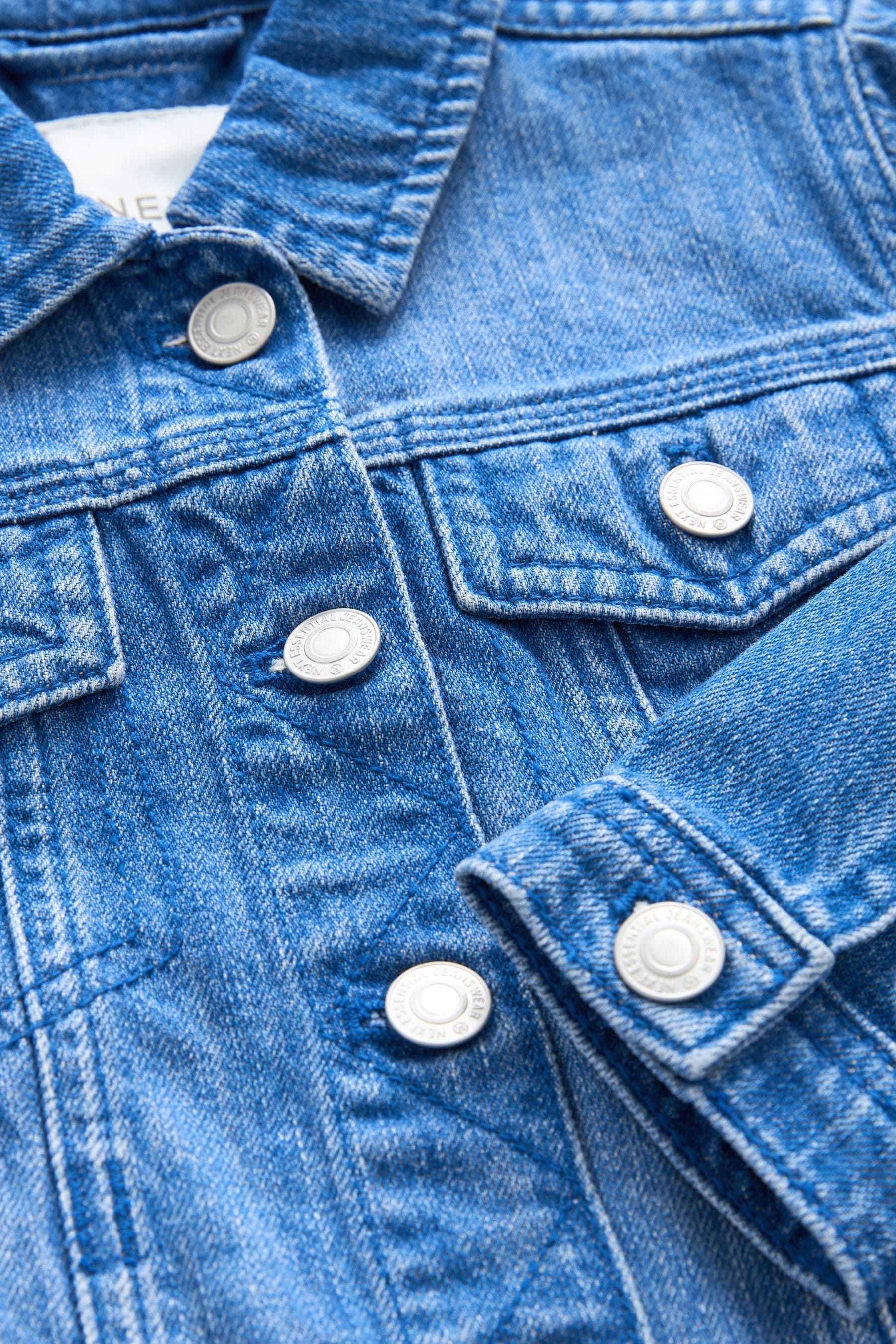 Buy Denim Bright Blue Western Jacket 3 16yrs from Next Luxembourg