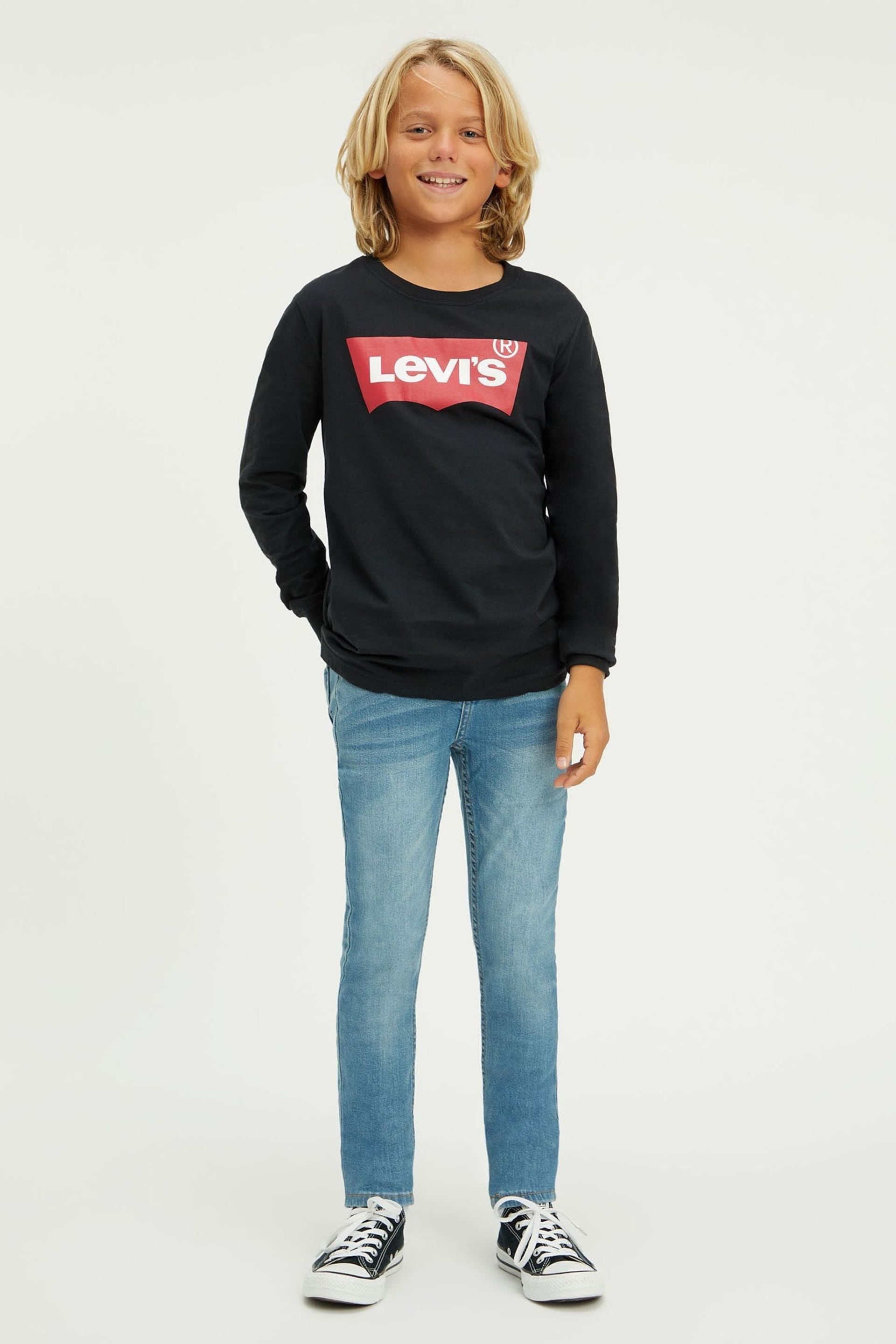 Levi's® Blue Skinny Tapered Denim Jeans - Image 1 of 4