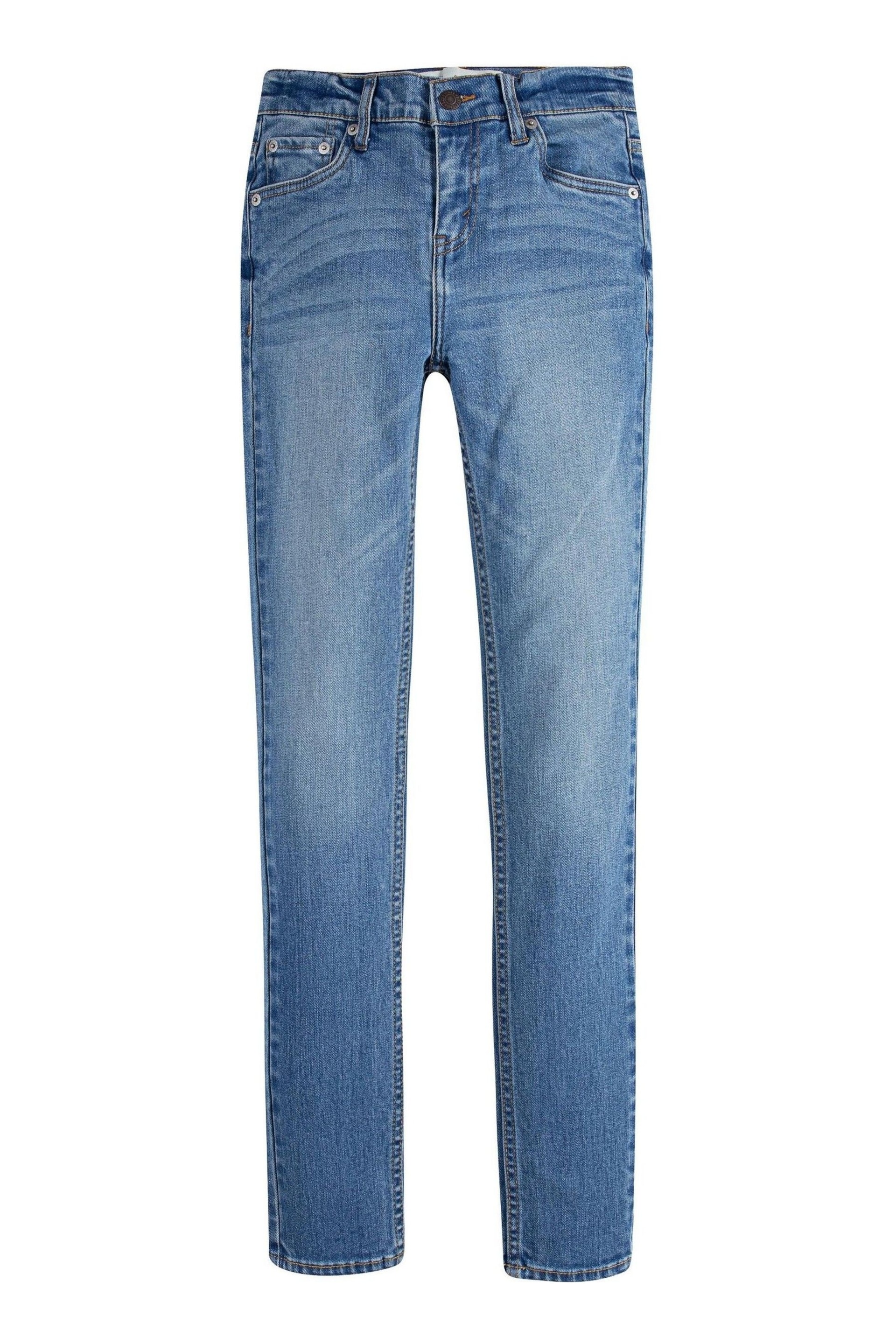 Levi's® Blue Skinny Tapered Denim Jeans - Image 3 of 4
