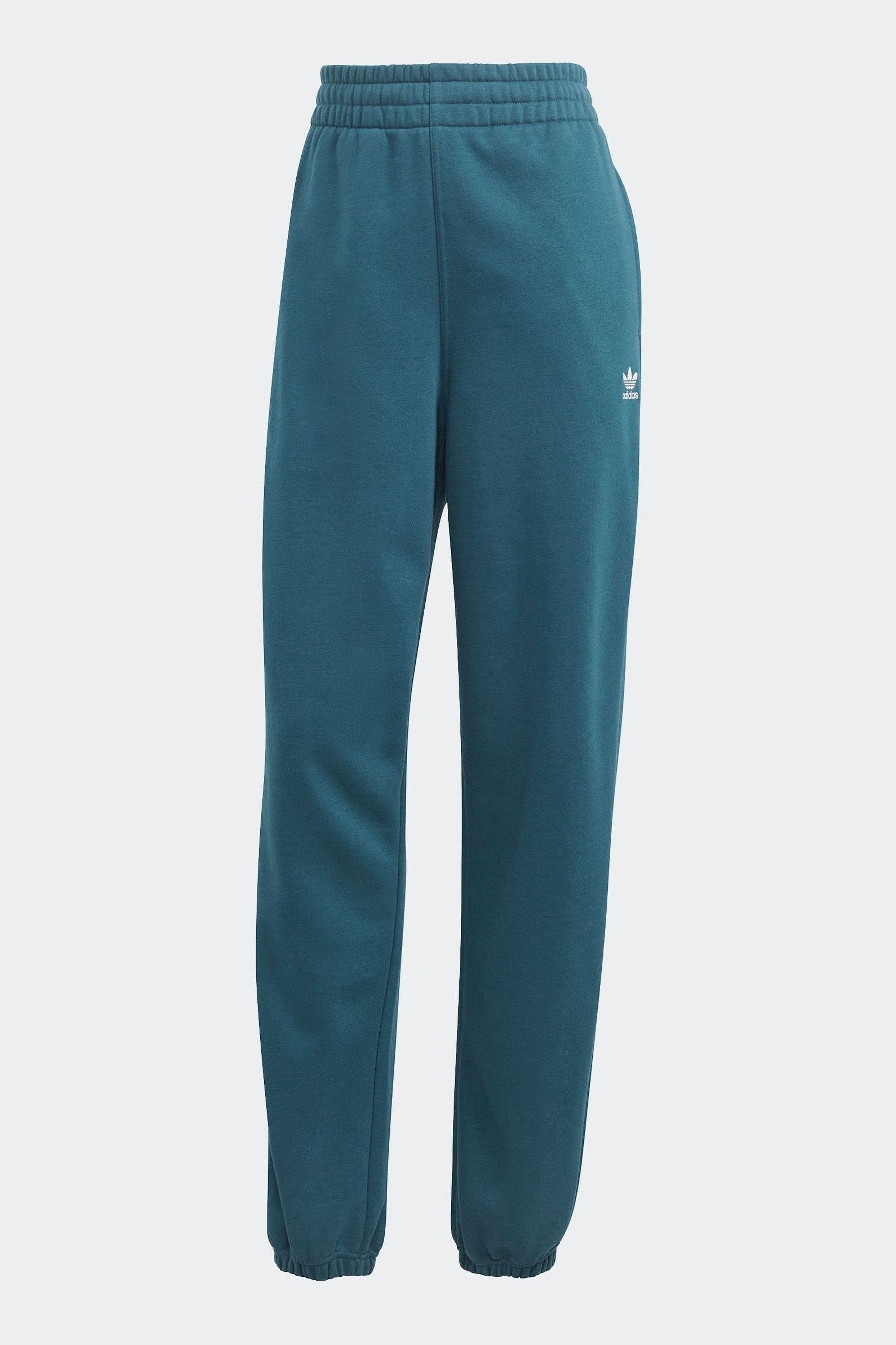 Buy adidas Originals Teal Blue Essentials Fleece Joggers from Next Luxembourg