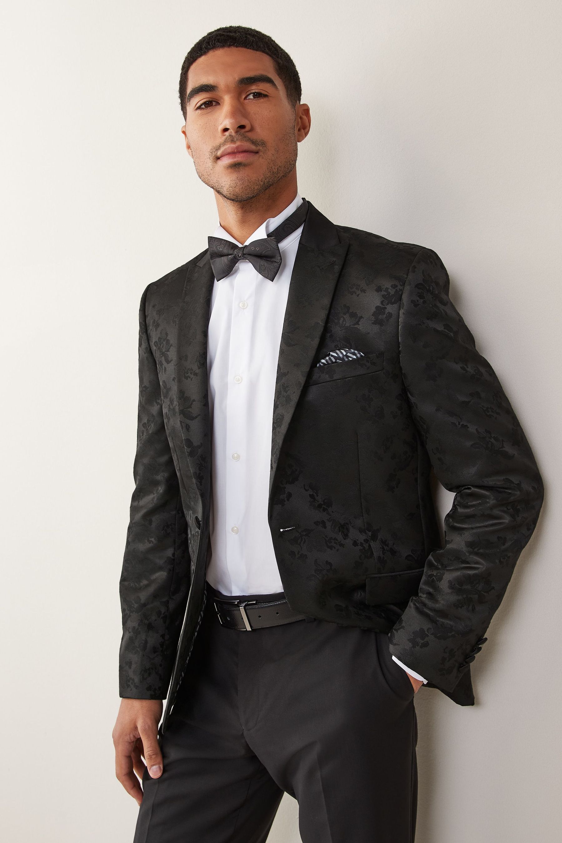 Jacquard tuxedo jacket online