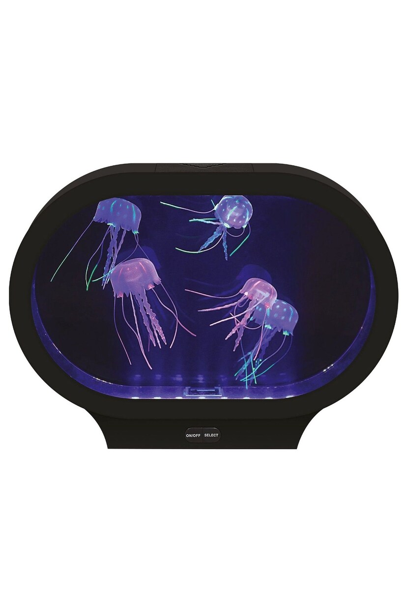 MenKind Neon Jellyfish Oval Tank Lamp With UK Mains Plug - Image 6 of 9