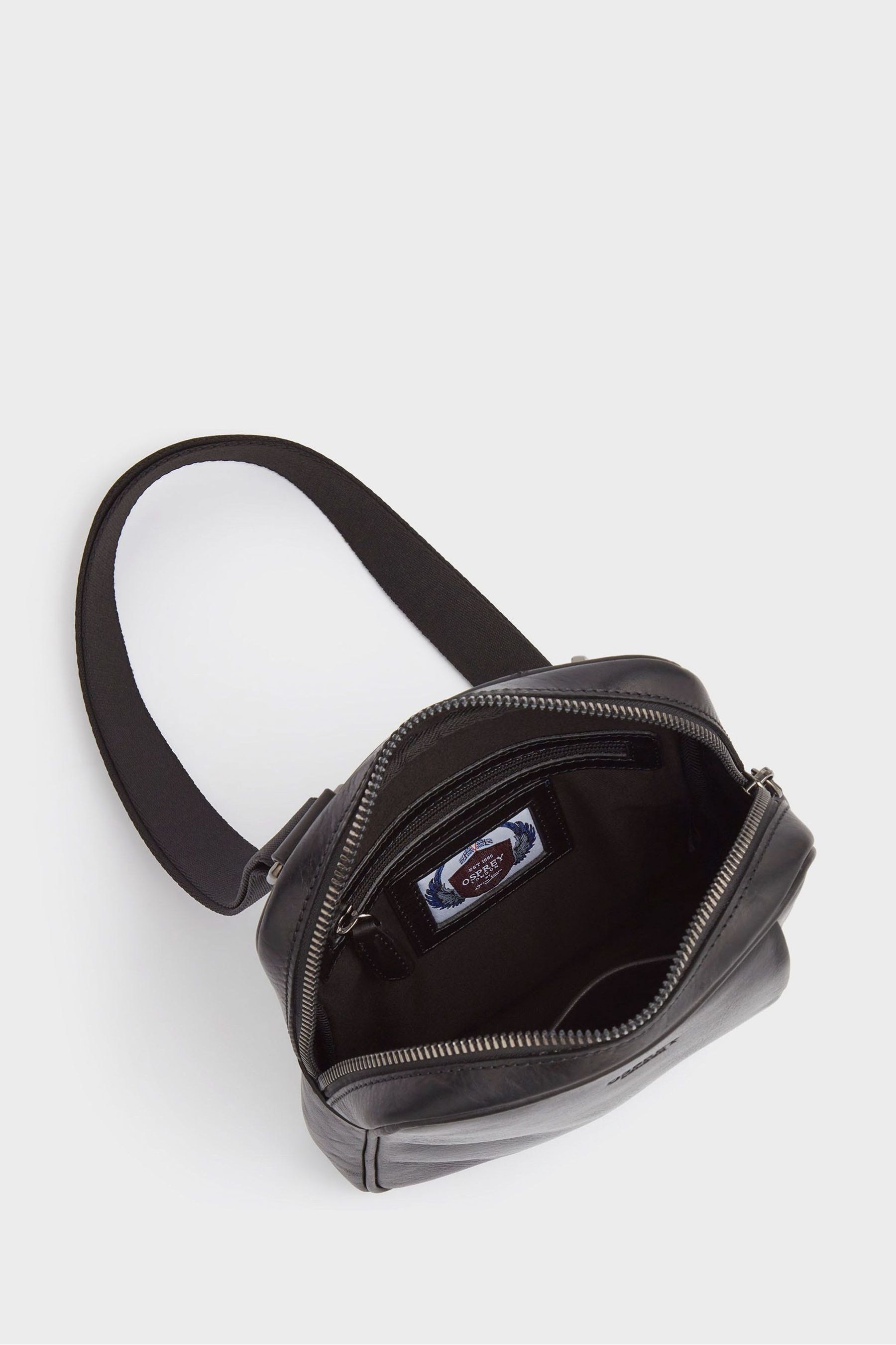 Buy OSPREY LONDON Carter Saddle Leather Small Messenger Bag from Next USA
