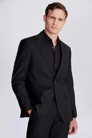 MOSS Black Stretch Suit: Jacket - Image 6 of 8