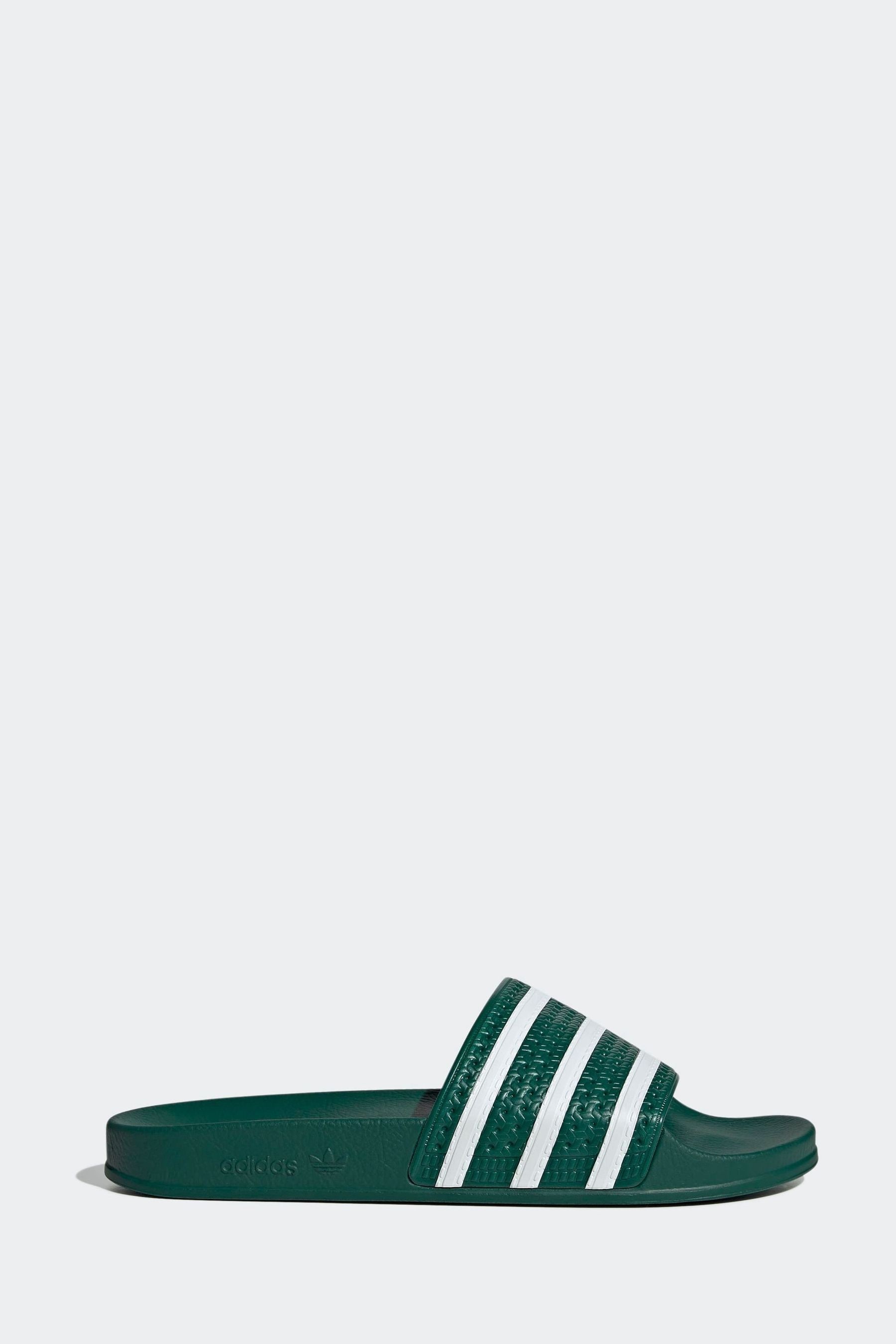 Buy adidas Originals Green Adilette Slides from the Next UK online shop