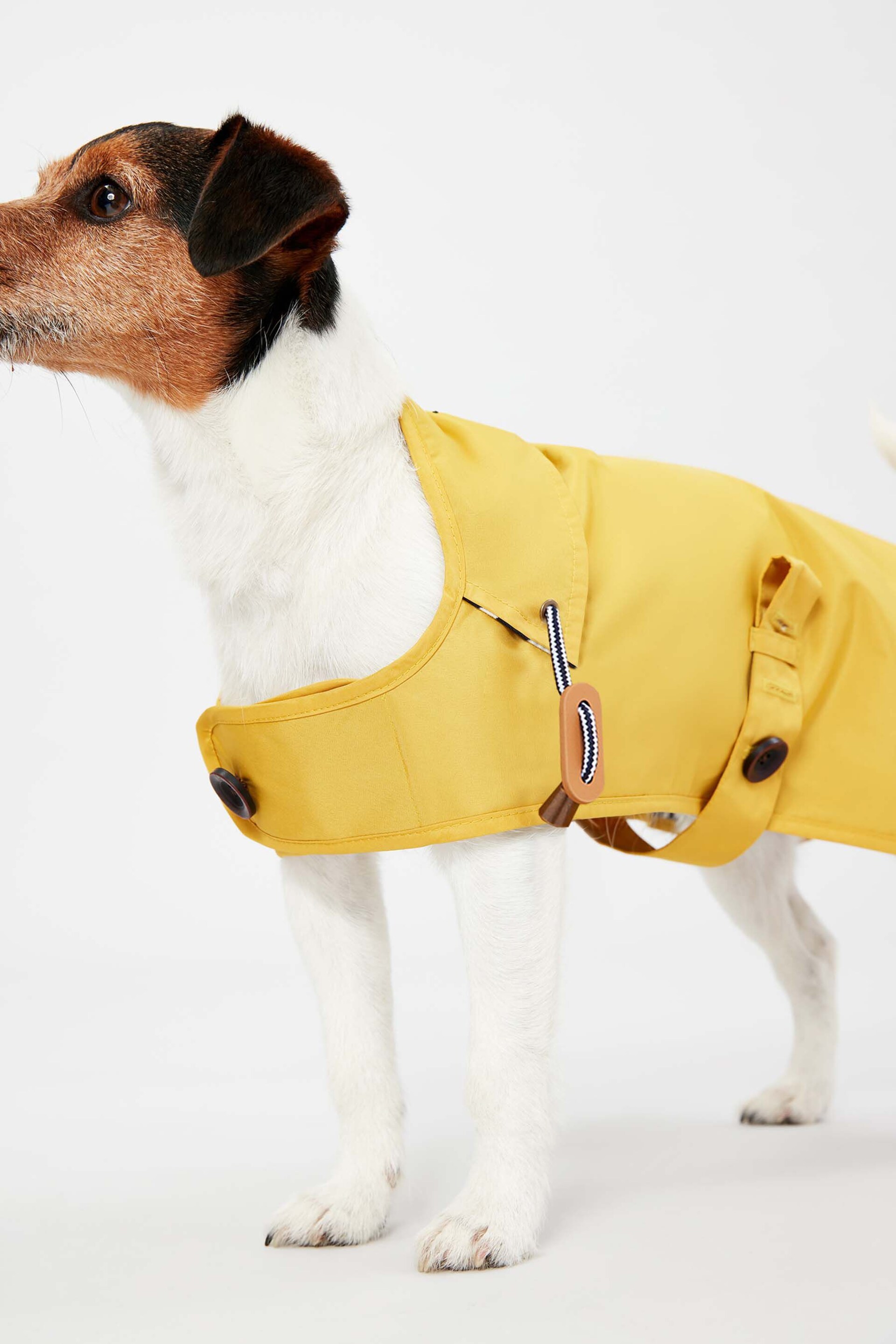 Joules Gold Lightweight Dog Jacket - Image 2 of 4