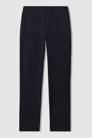 Reiss Navy Joanne Petite Slim Fit Tailored Trousers - Image 2 of 5