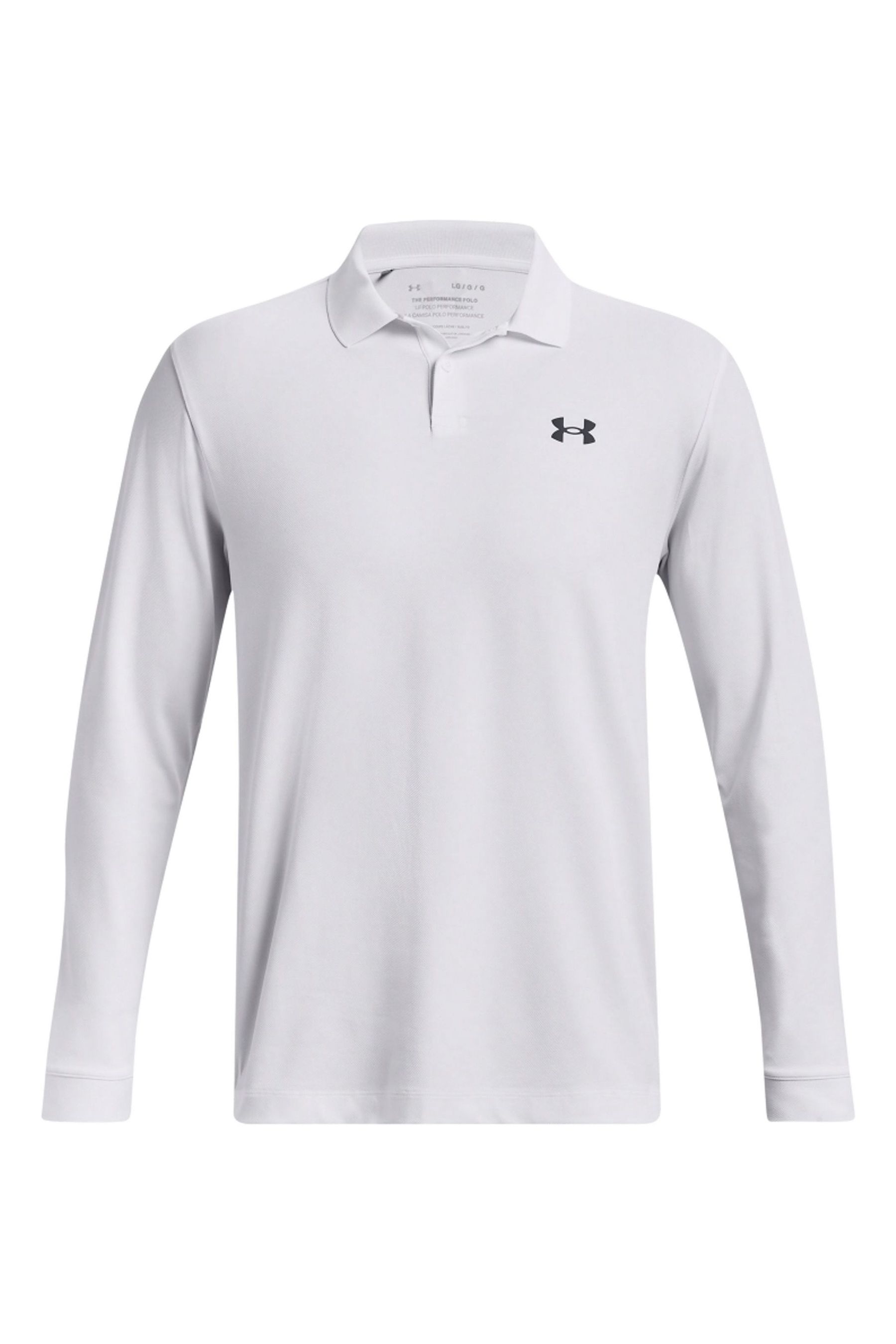 Buy Under Armour Golf Long Sleeve Performance 3.0 Polo Shirt from Next Luxembourg
