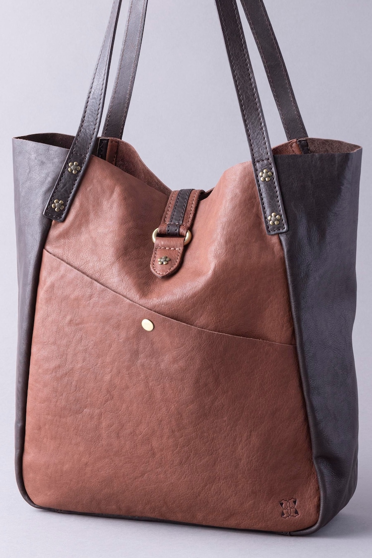 Lakeland Leather Tan Brown Hartsop Leather Tote Bag - Image 1 of 6