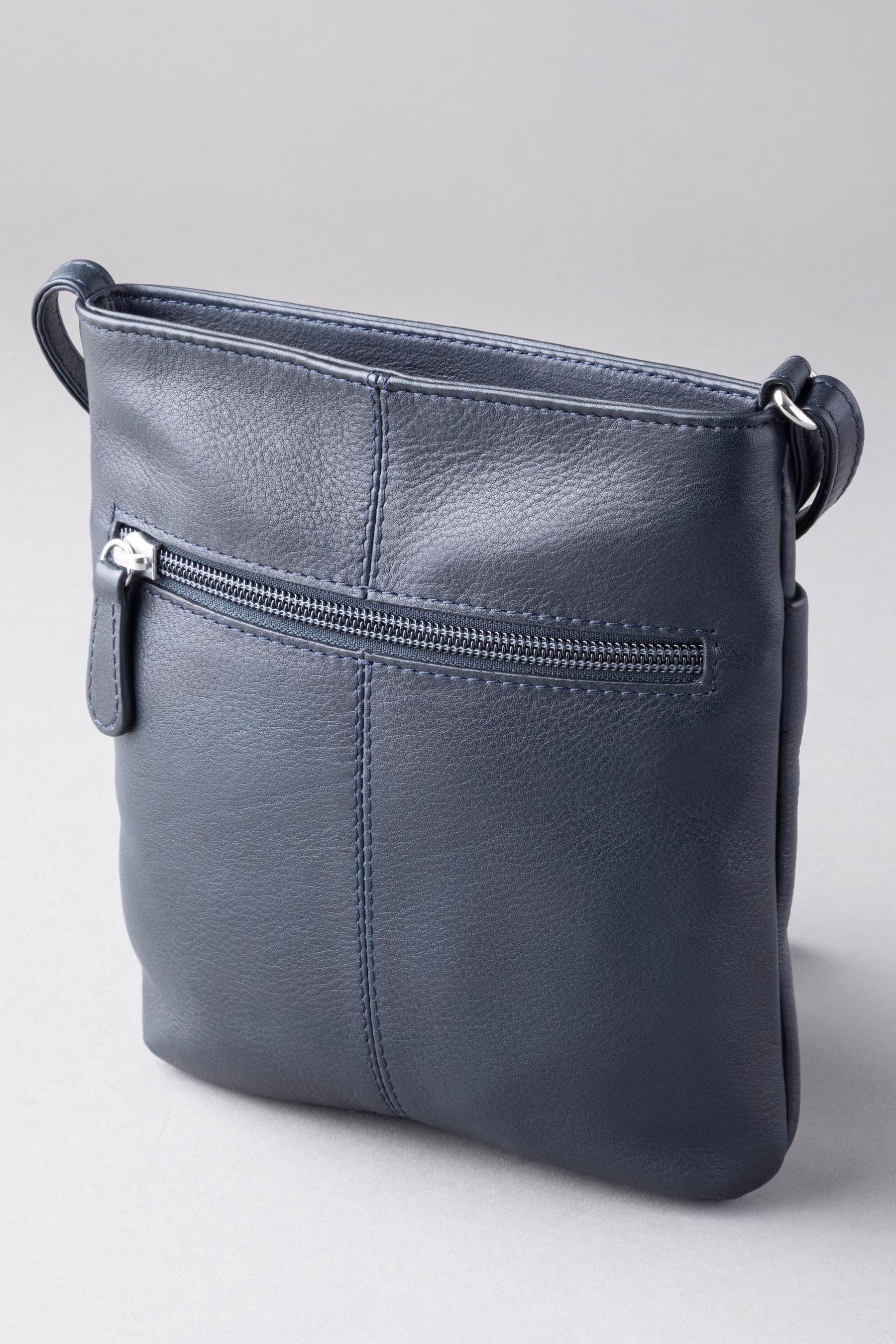 Buy Lakeland Leather Navy Lowther Leather Cross Body Bag from the Next UK online shop