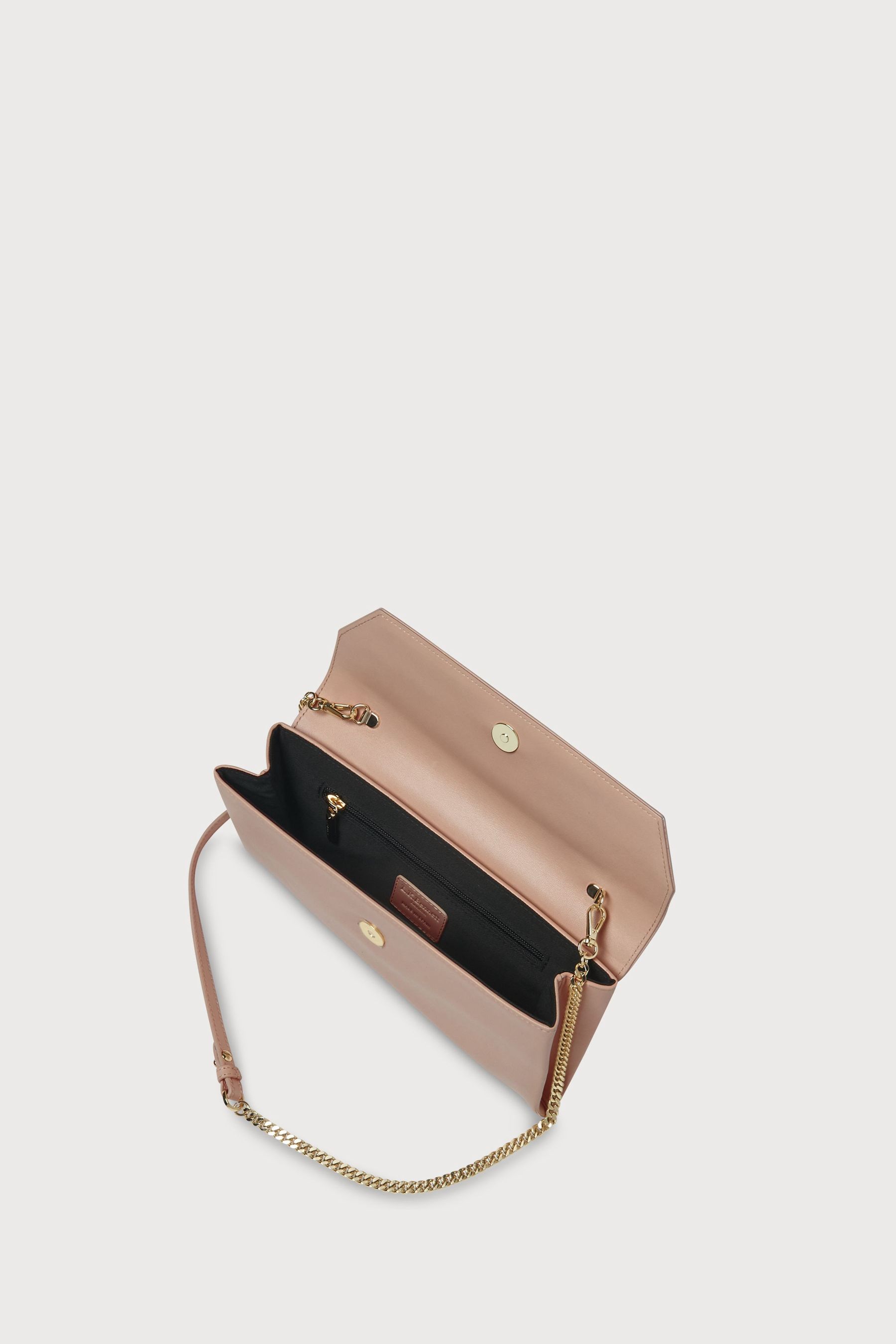 Buy LK Bennett Natural Dora Leather Clutch Bag from Next USA