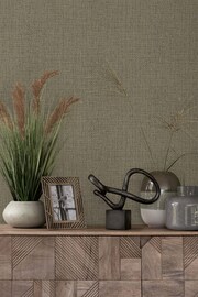 Natural Next Linen Weave Wallpaper Wallpaper - Image 1 of 4