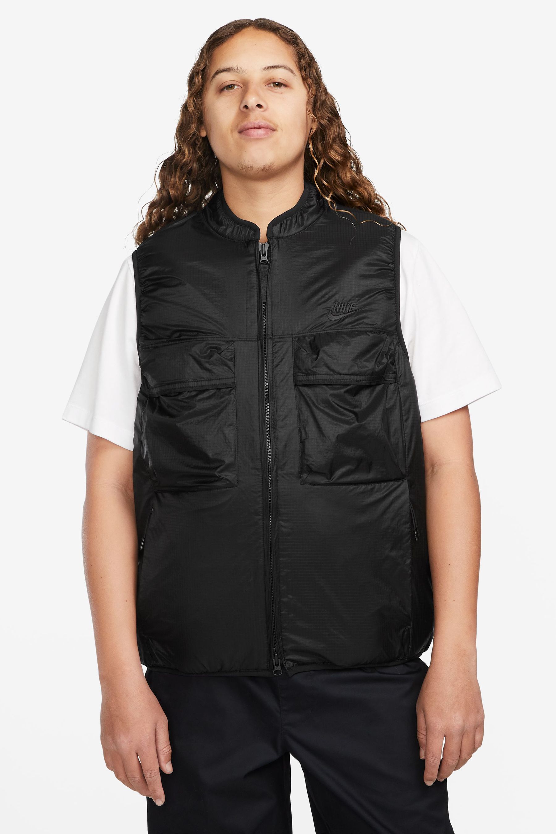 Nike mens vest jacket online