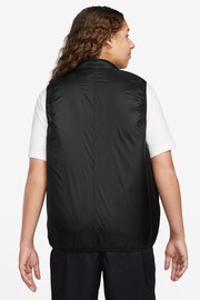 Nike Black Tech Fleece Utility Vest Gilet - Image 2 of 3
