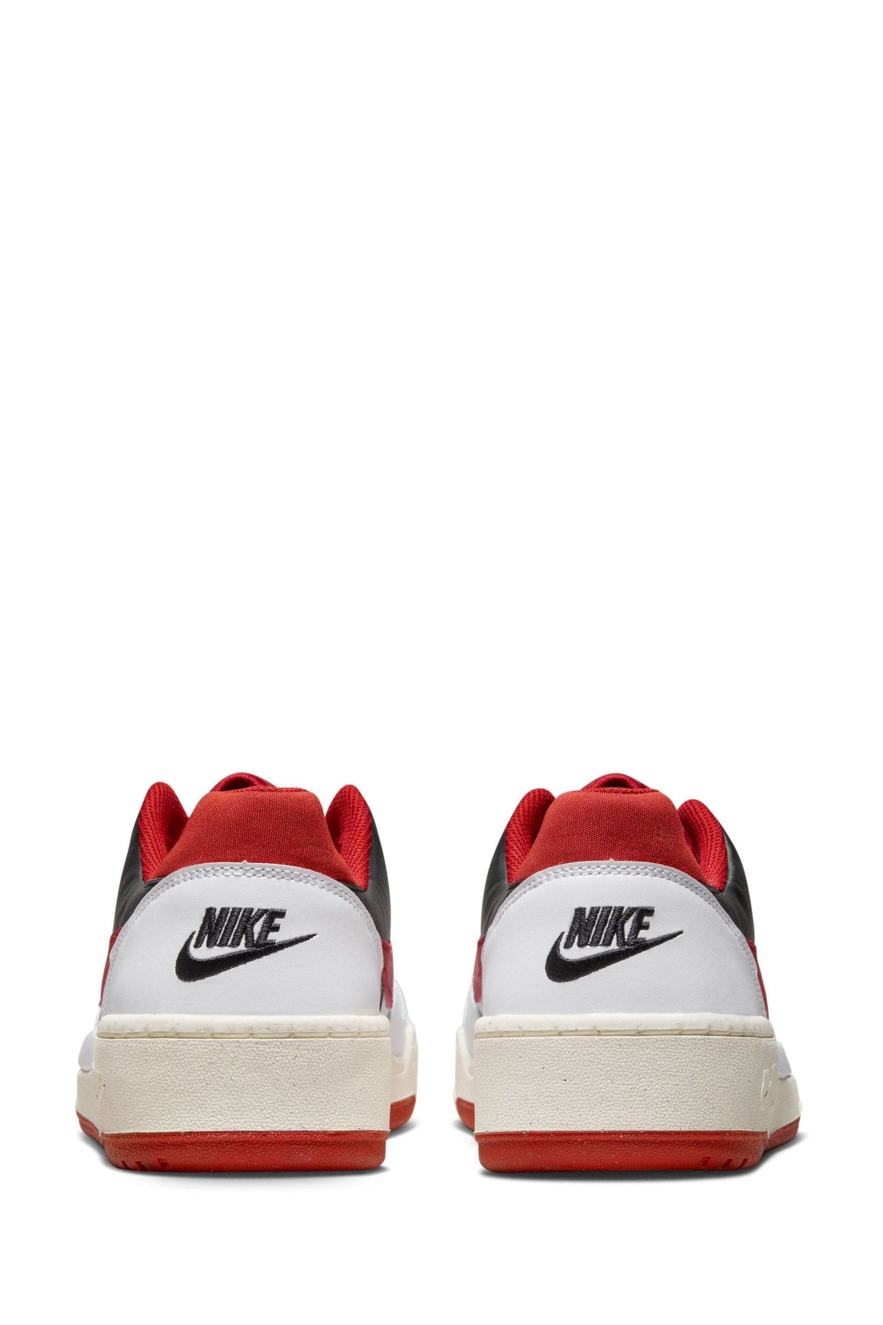 Buy Nike Red White Full Force Low Trainers from Next Luxembourg
