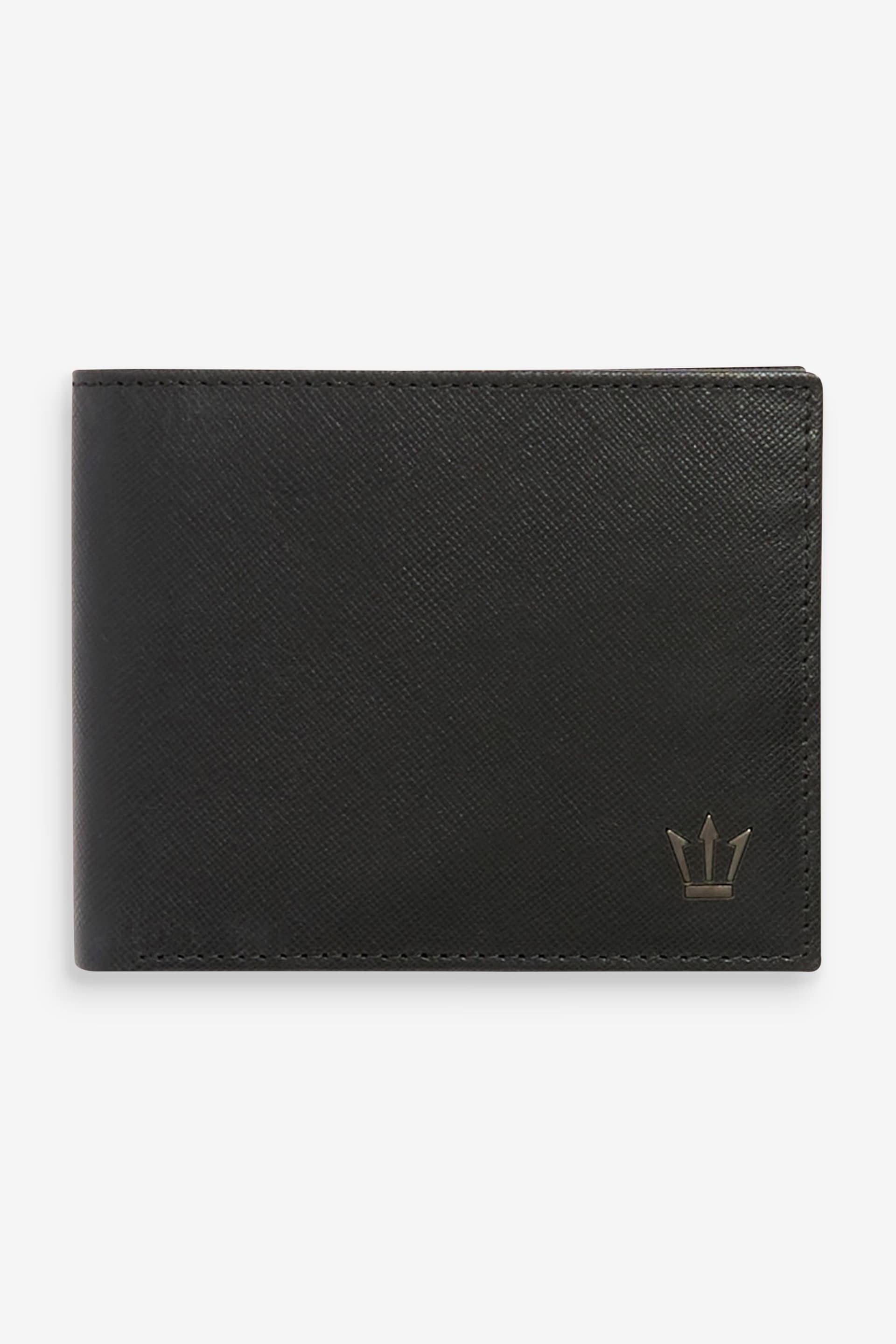 Black Signature Saffiano Leather Wallet - Image 1 of 3