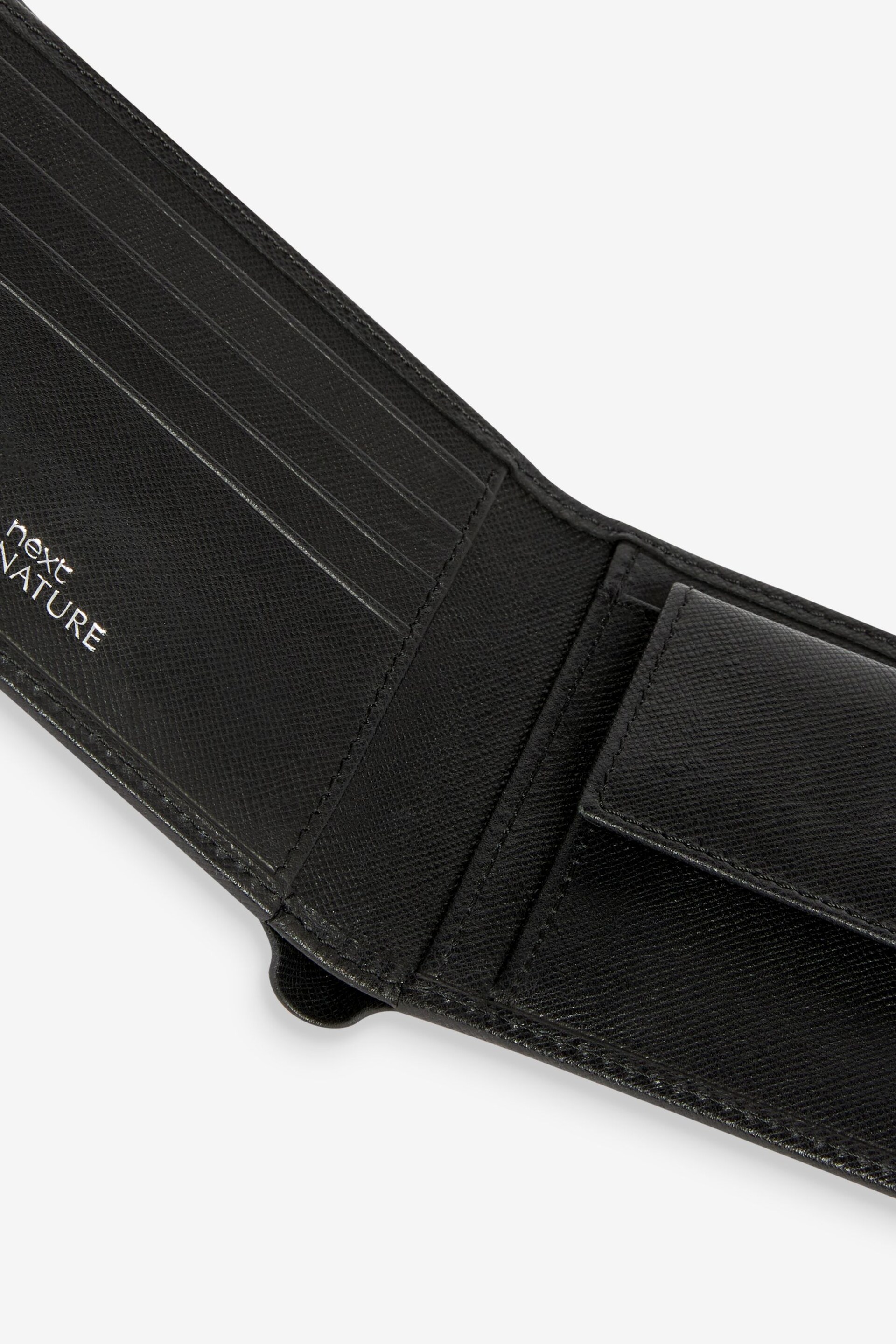 Black Signature Saffiano Leather Wallet - Image 3 of 3