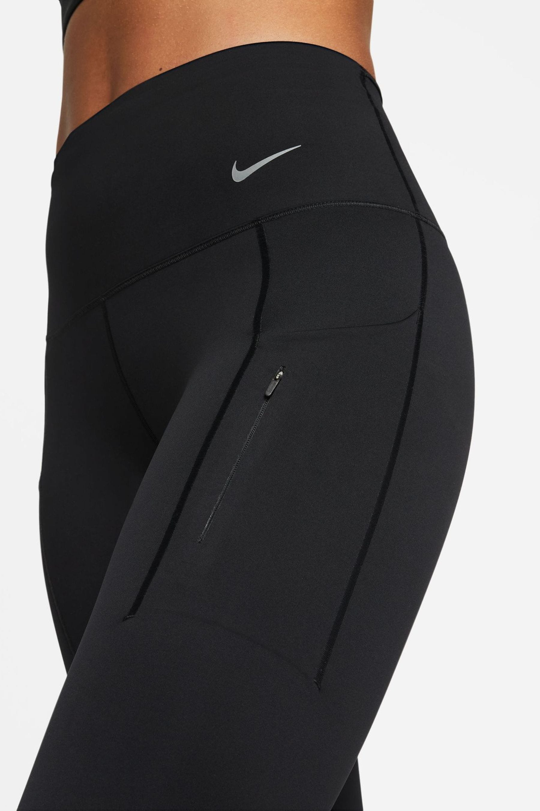 Buy Nike Black Premium Go Firm Support High Waisted Full Length Leggings With Pockets from the Next UK online shop