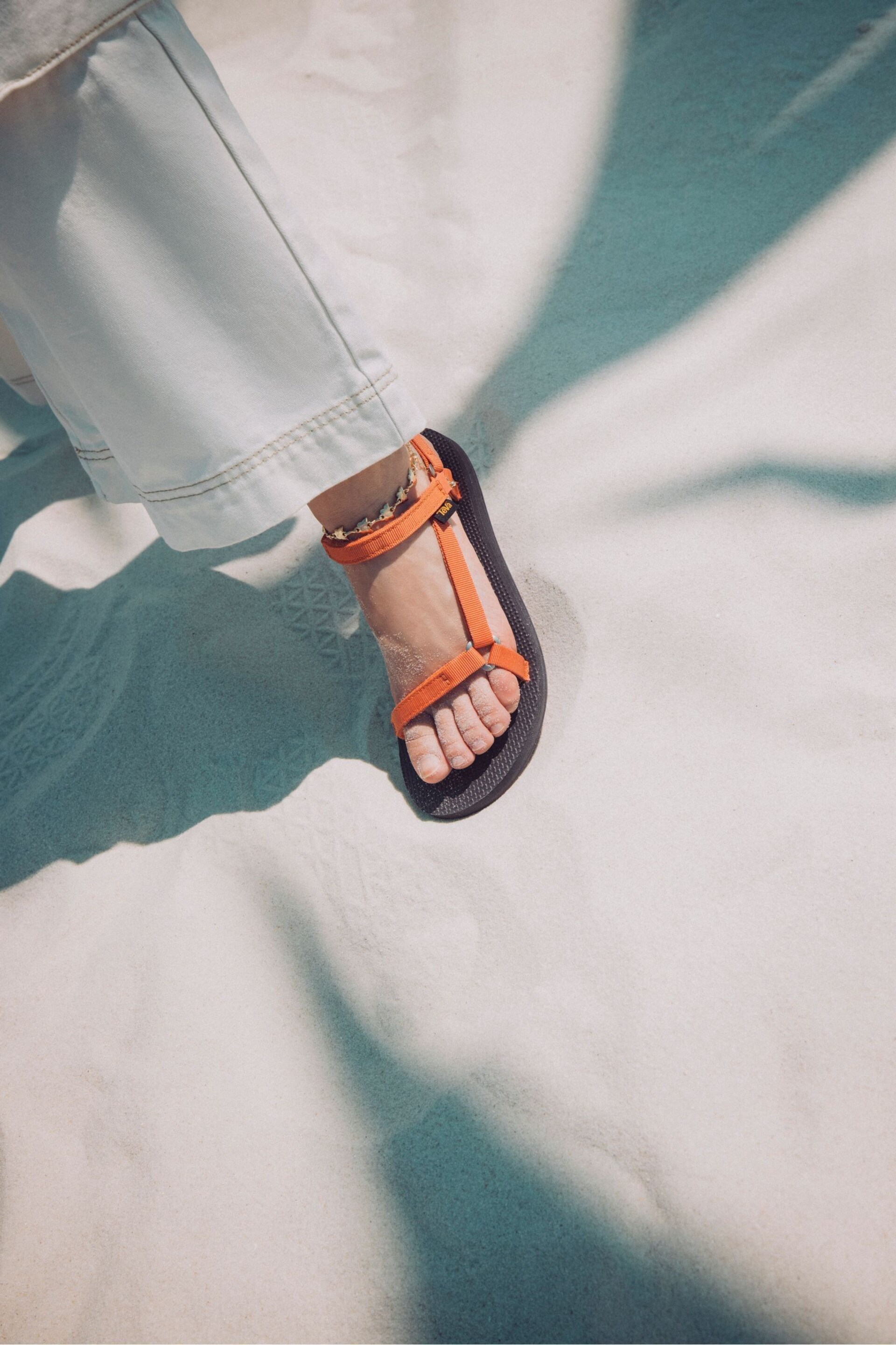 Teva Orange Original Universal Slim Sandals - Image 3 of 8