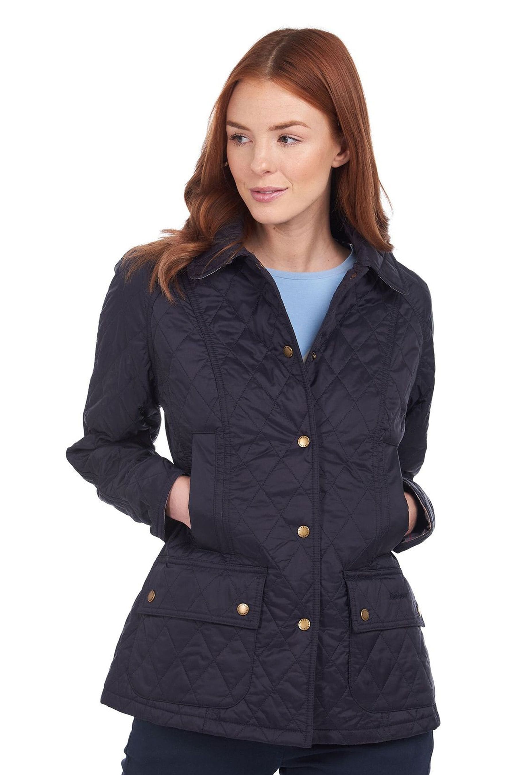 Navy blue summer jacket top