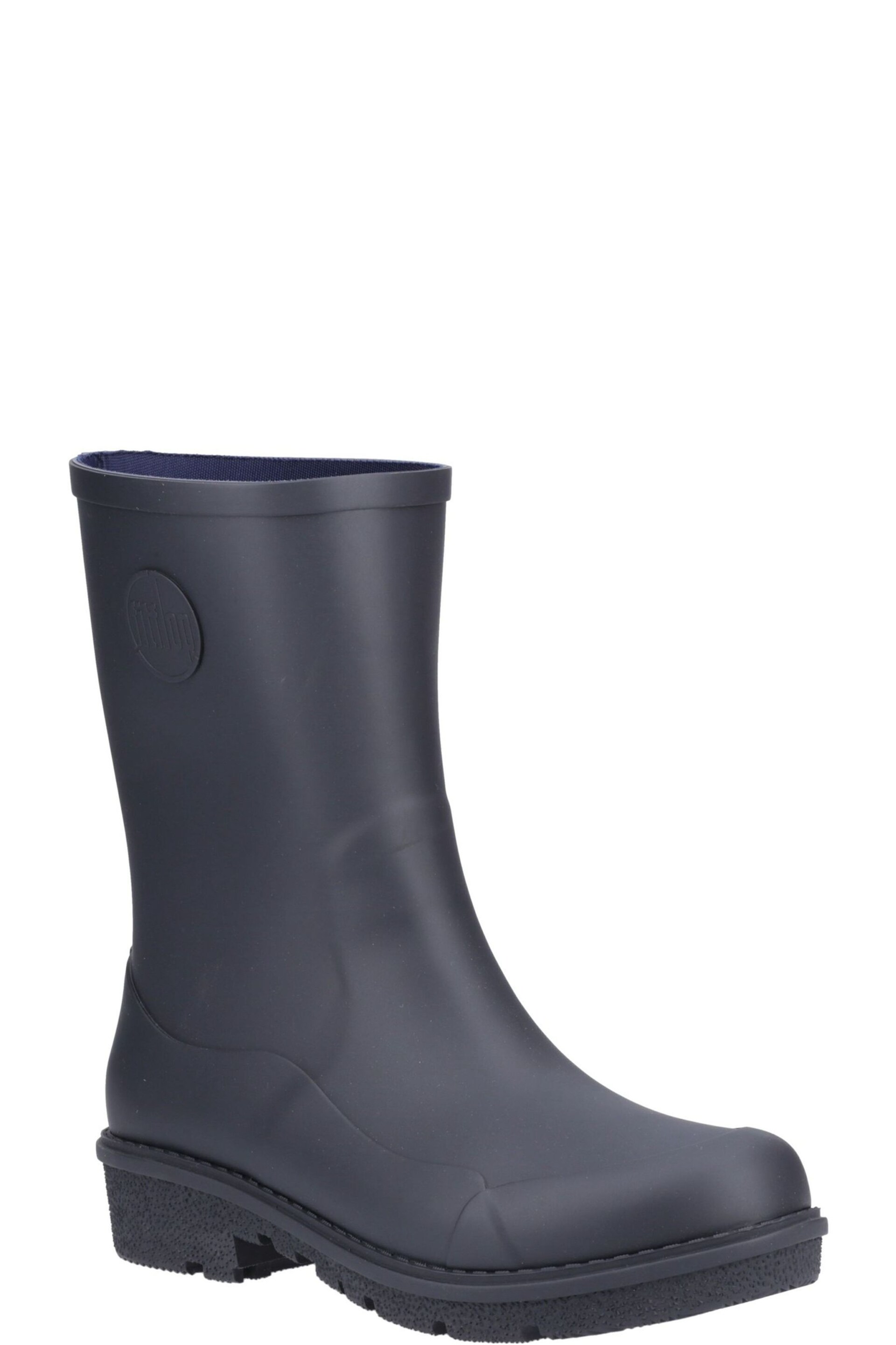 FitFlop Short Blue Wonderwelly Wellies - Image 2 of 5