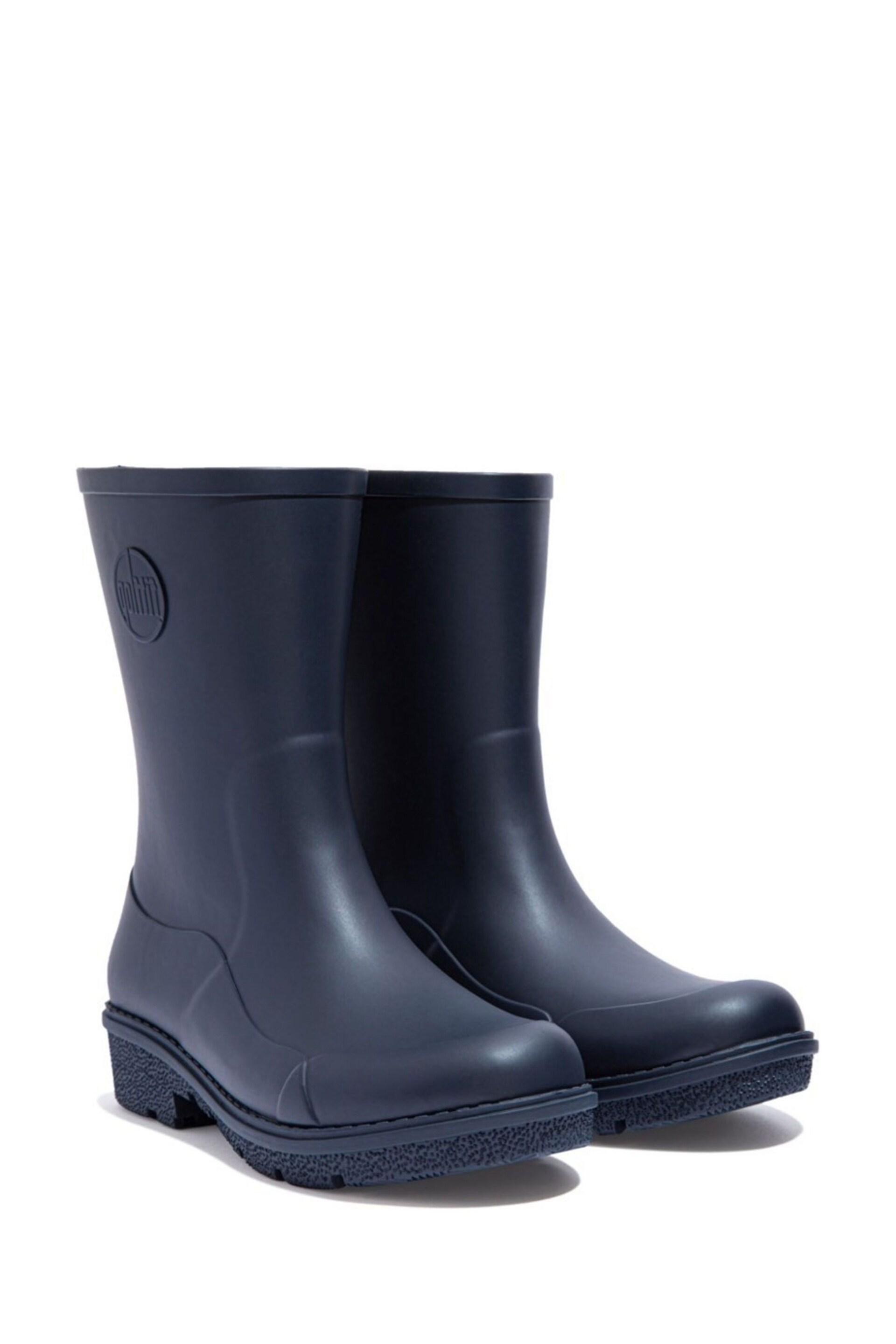 FitFlop Short Blue Wonderwelly Wellies - Image 4 of 5