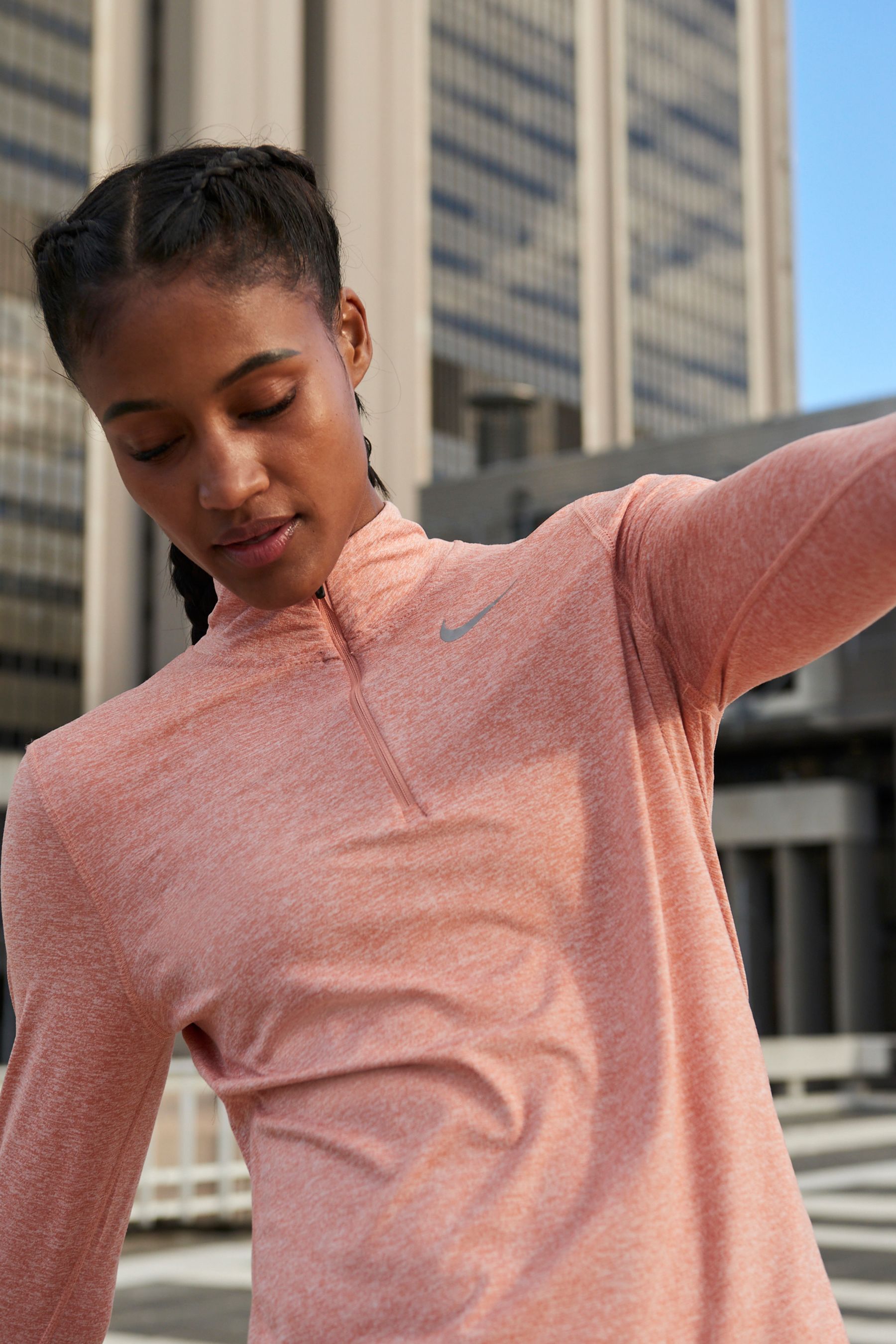 Light pink nike top top
