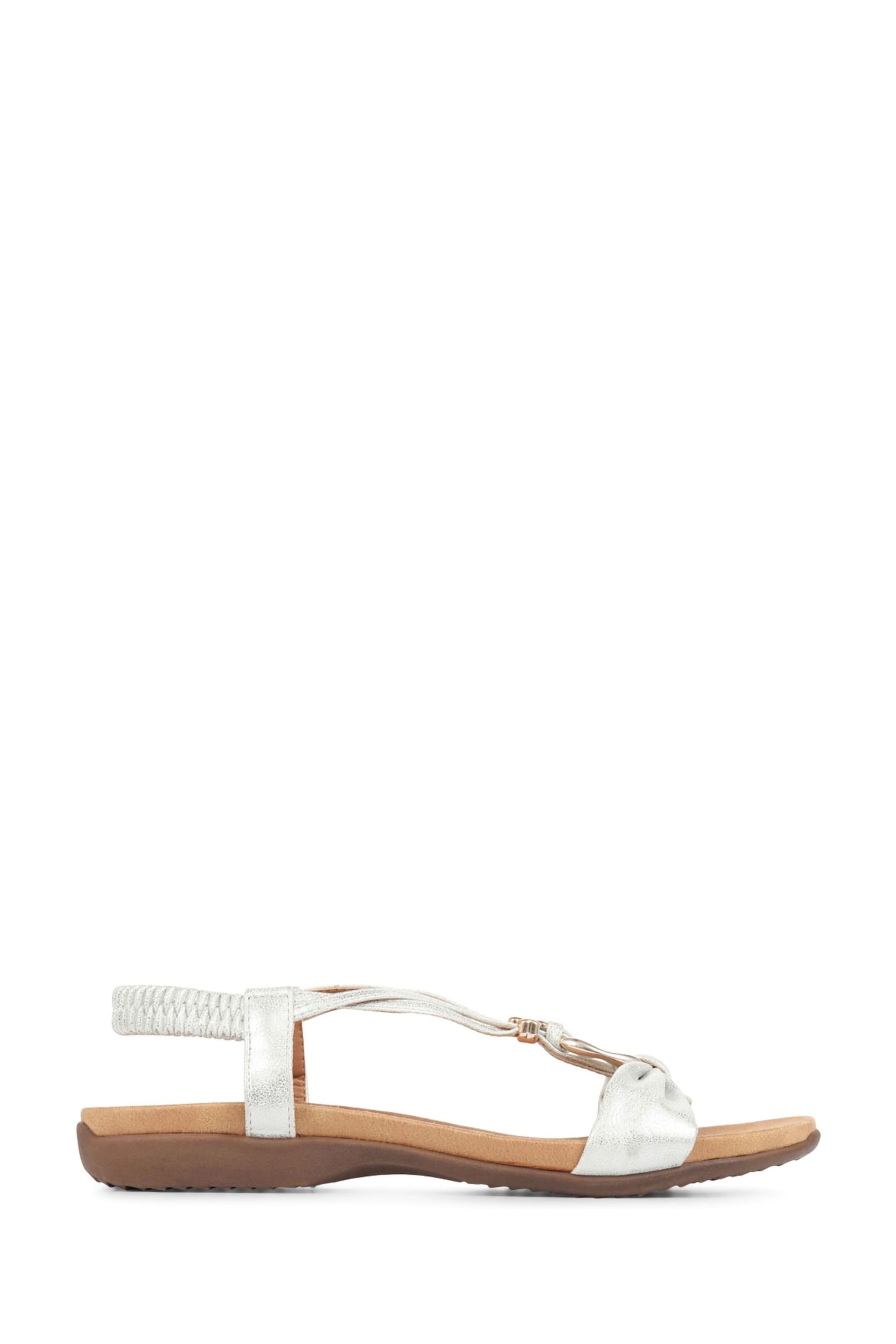 Pavers White Flat-Strappy-Sandal - Image 2 of 6