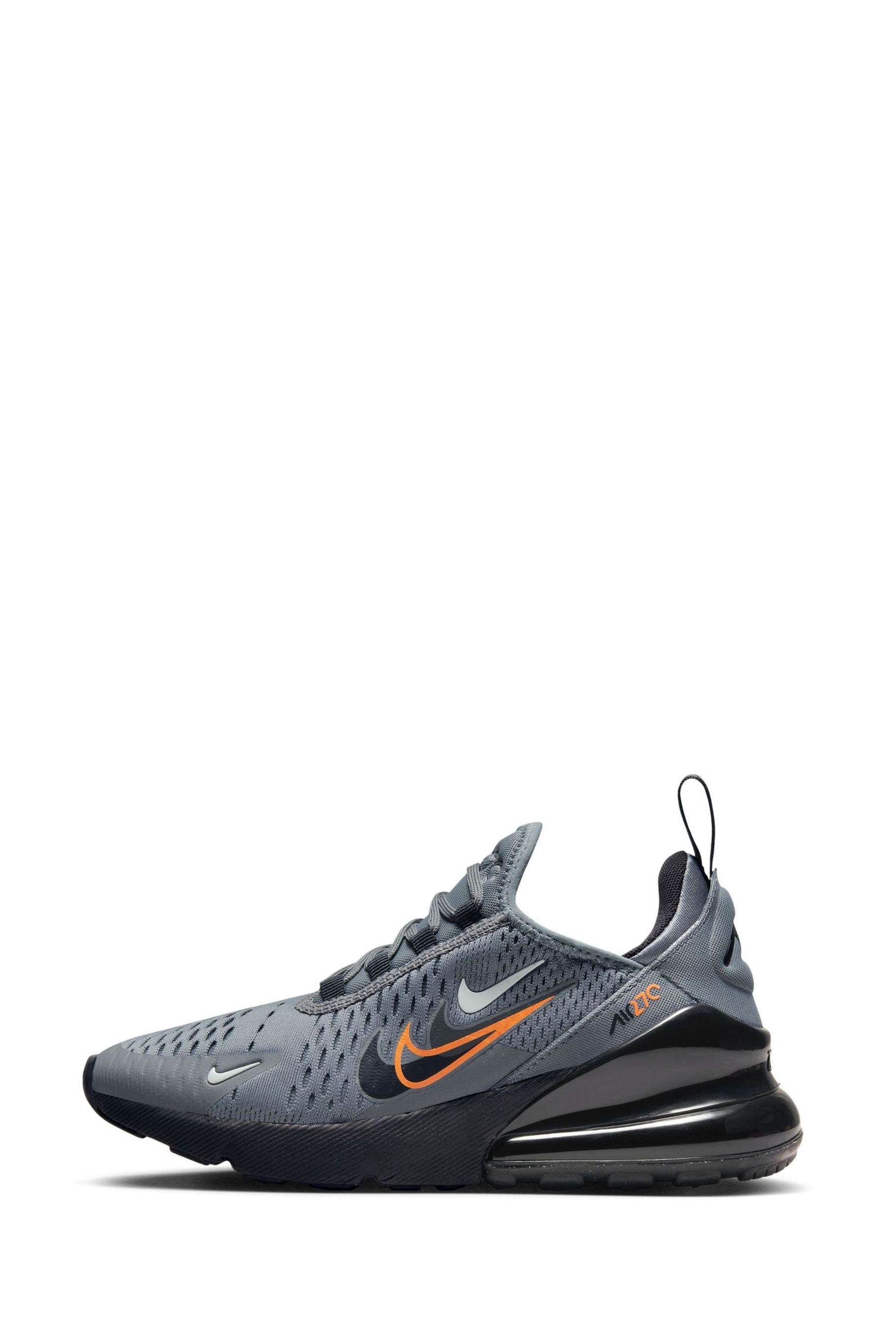 Buy Nike Grey Air Max 270 Trainers from Next Belgium