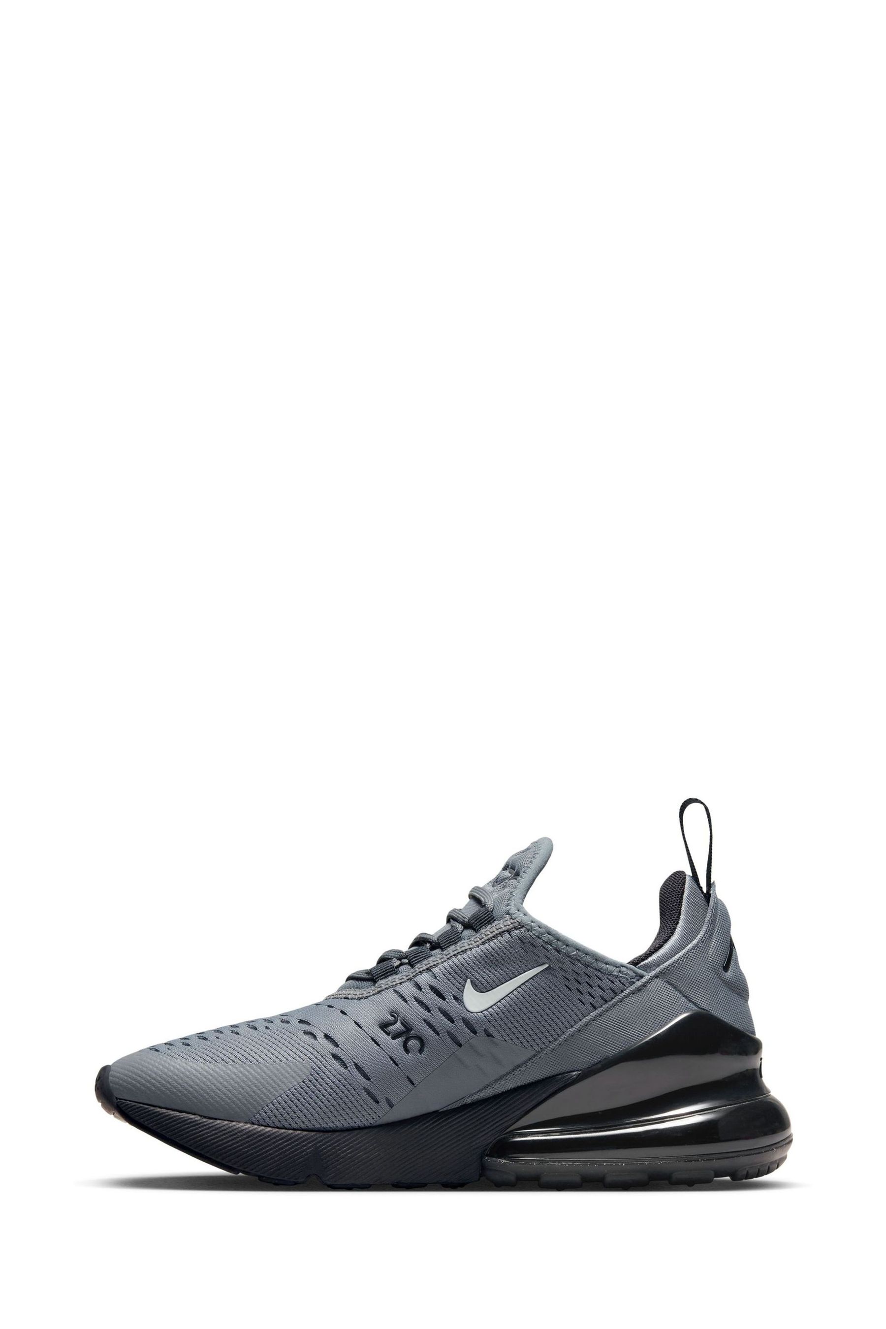 Buy Nike Grey Air Max 270 Trainers from Next Luxembourg