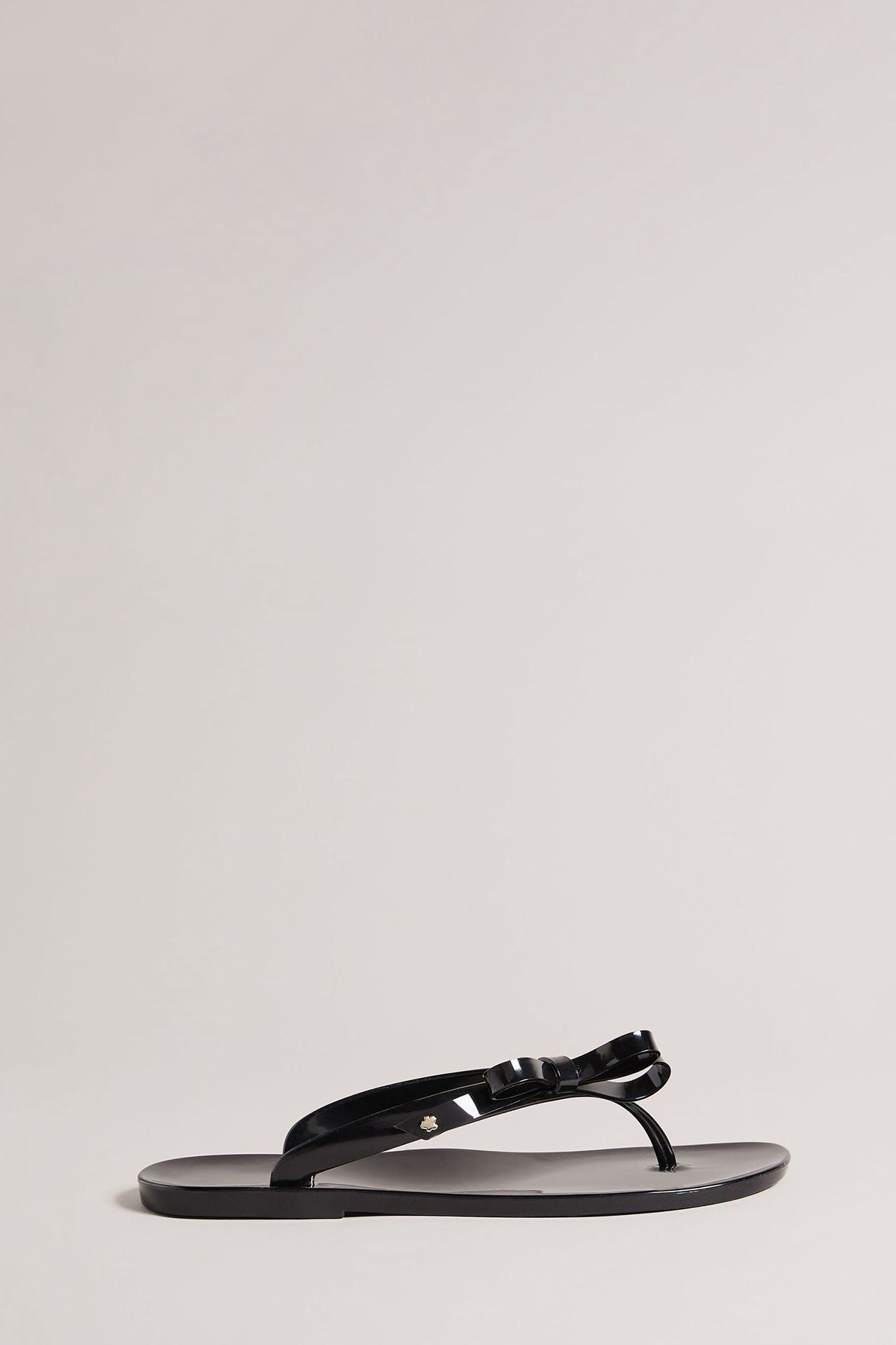 Buy Ted Baker Black Dusky Bow Jassey Flip Flops from Next Luxembourg