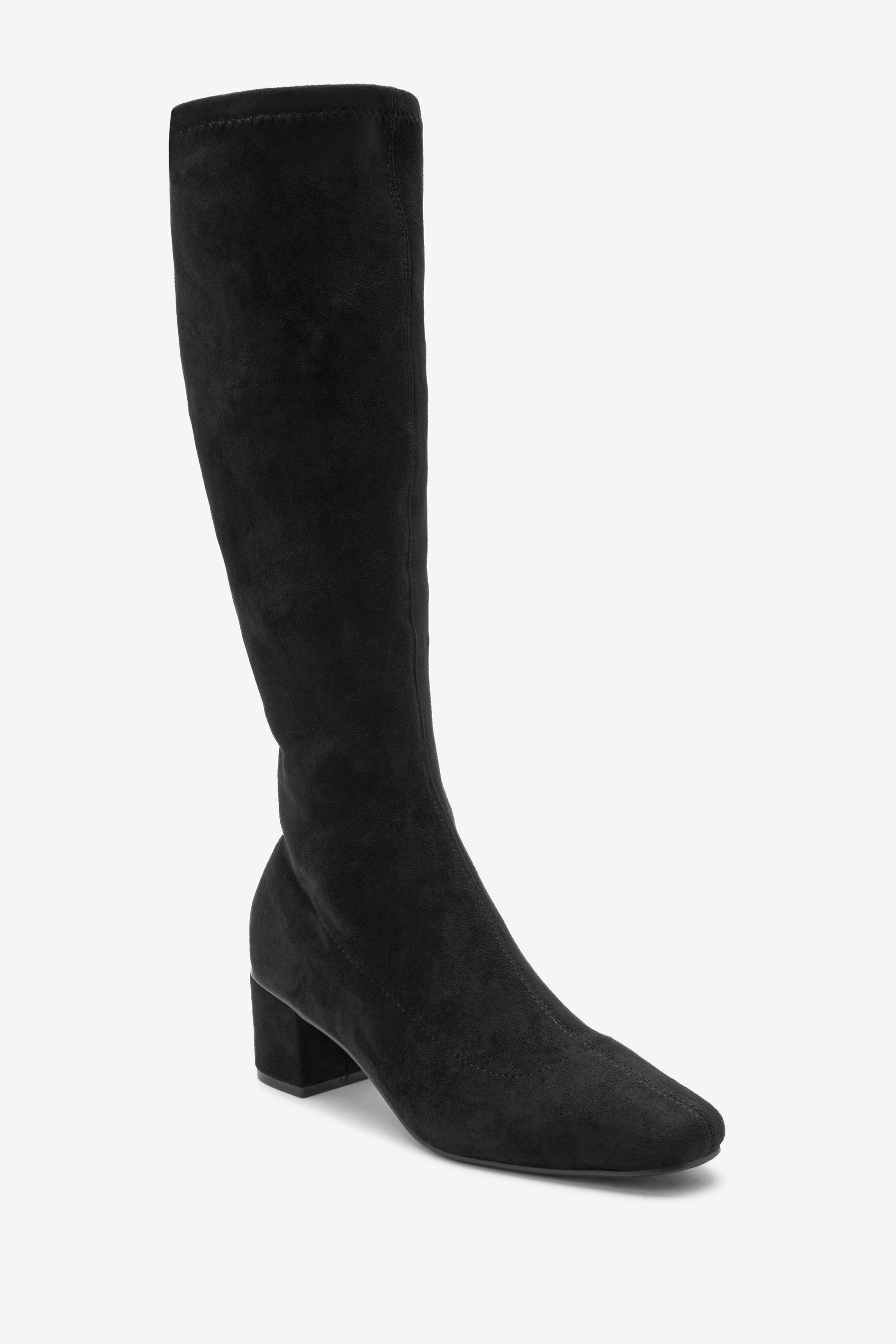 Black knee high boots australia best sale