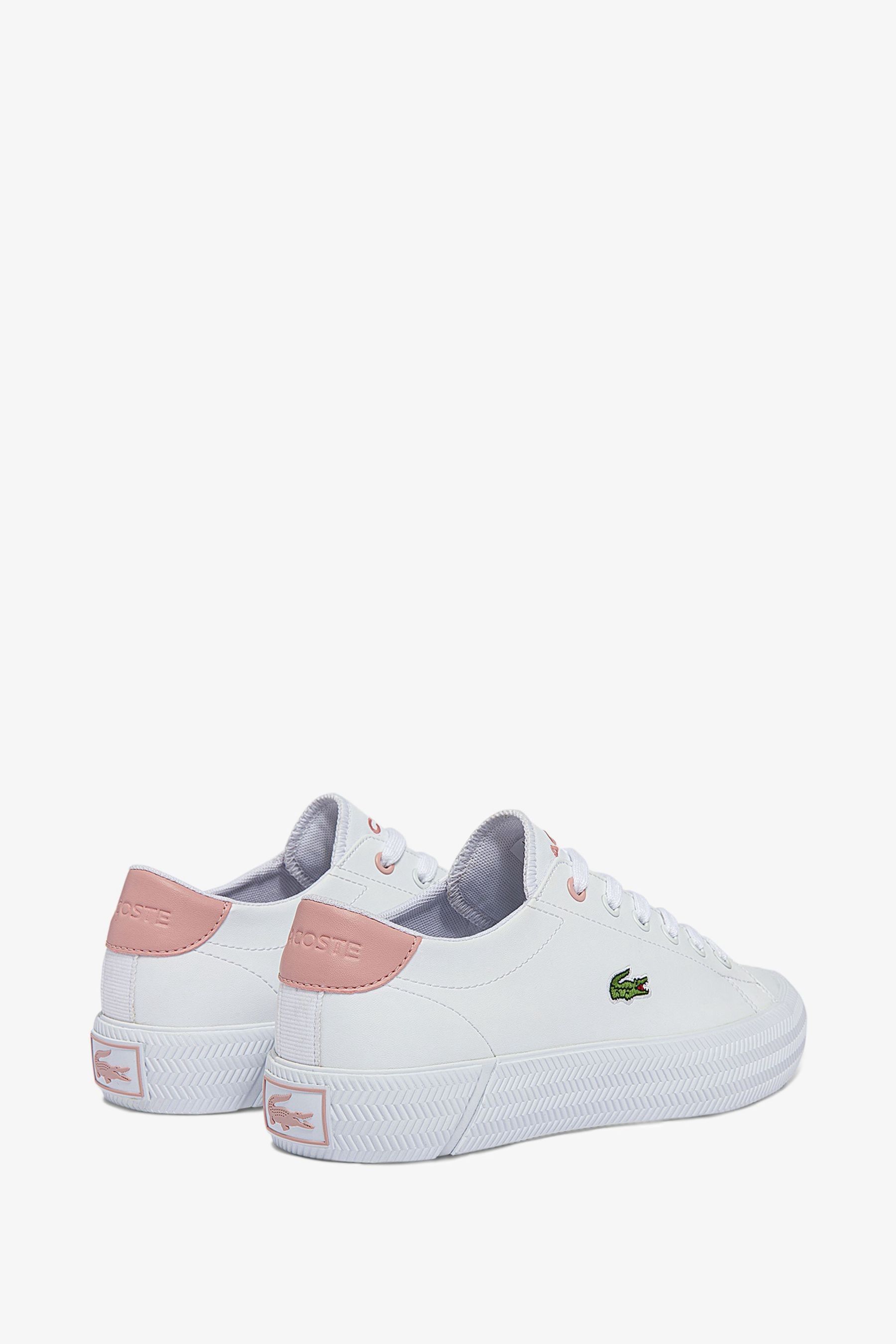 Buy Lacoste Junior White Gripshot Trainers from Next Luxembourg