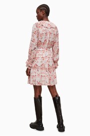 AllSaints Pink Ava Momo Dress - Image 2 of 7