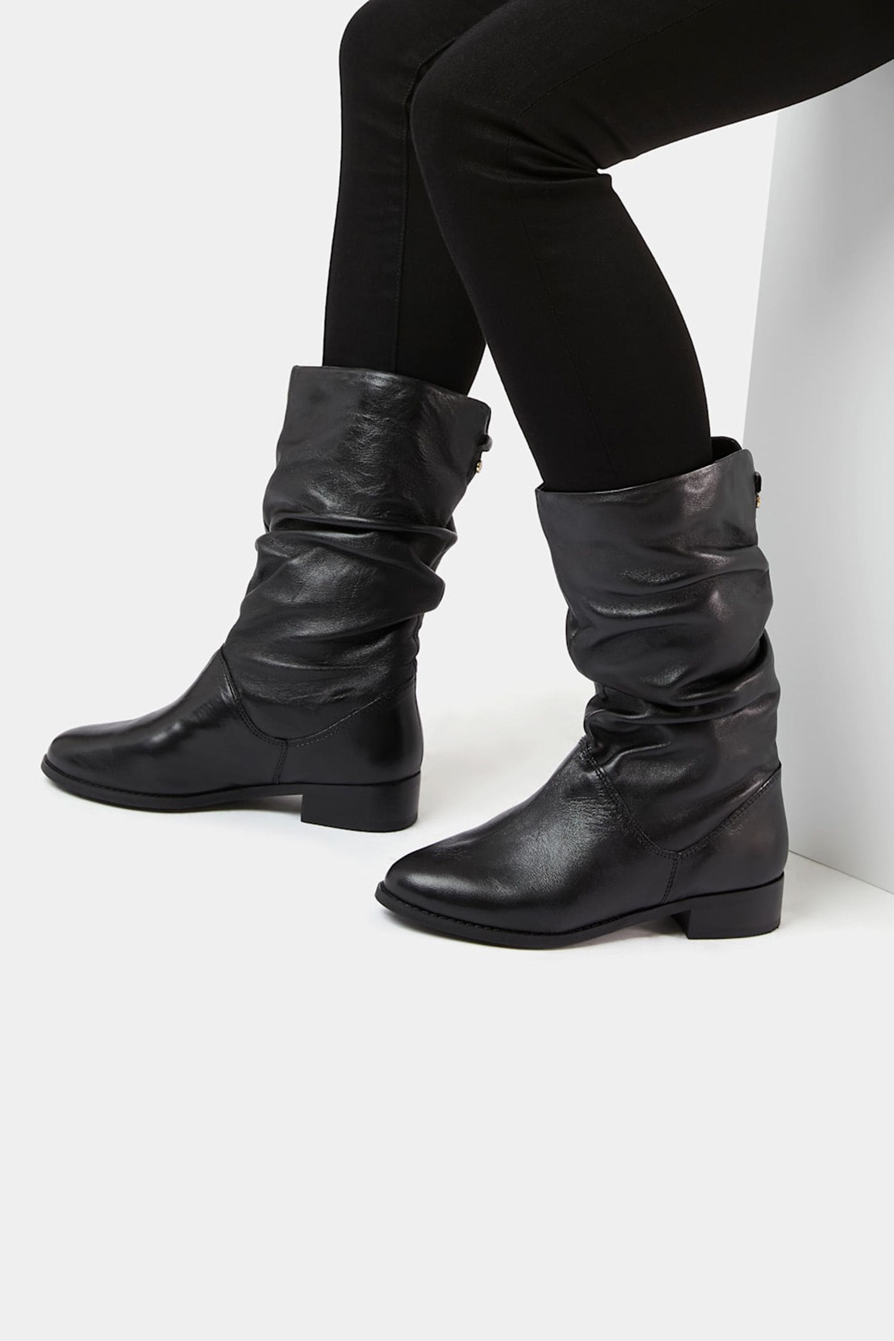 Dune ruched boots deals