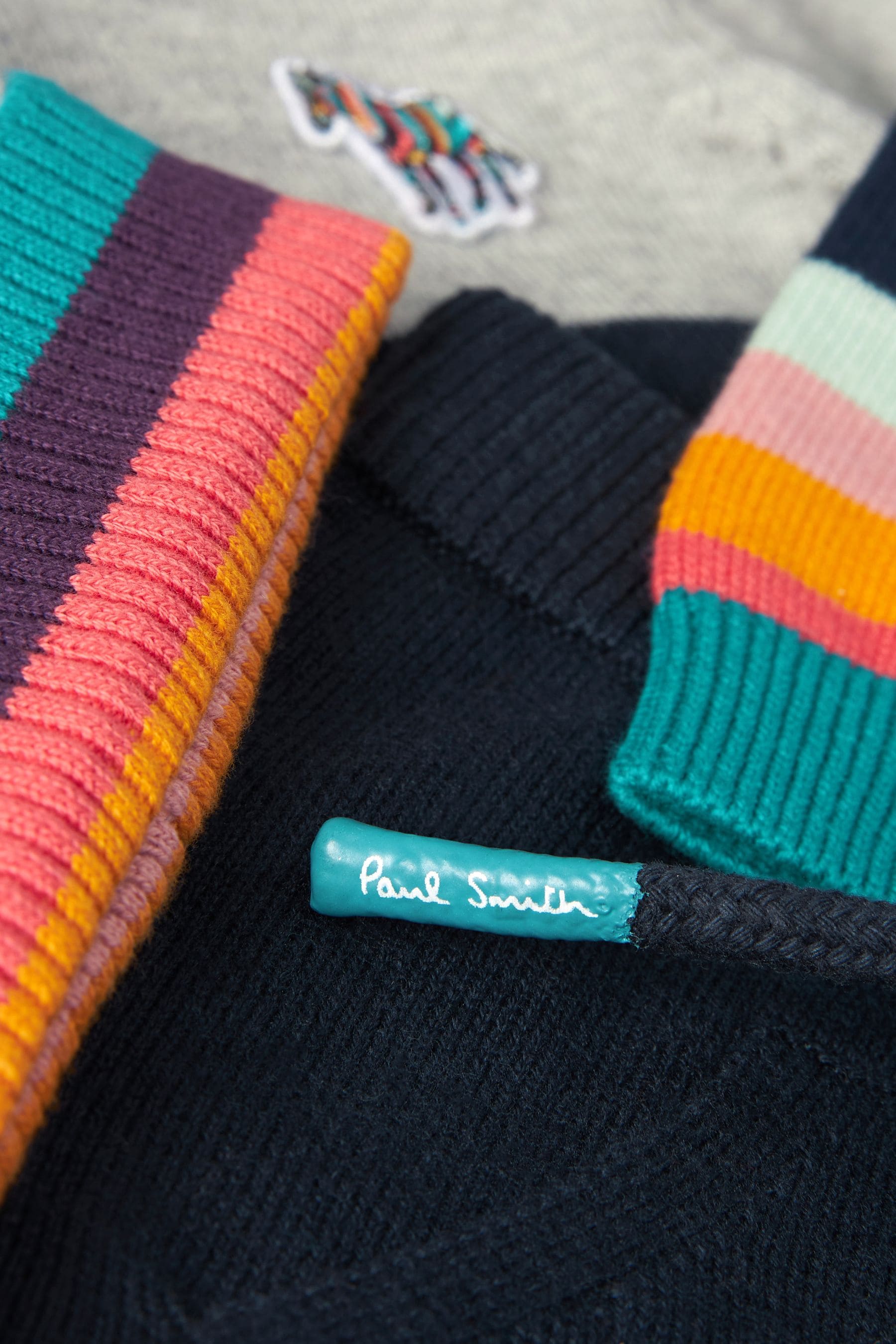 Buy Paul Smith Junior Baby Boys 100 Cotton Stripe Knitted Artist Stripe Set with Hat from Next USA