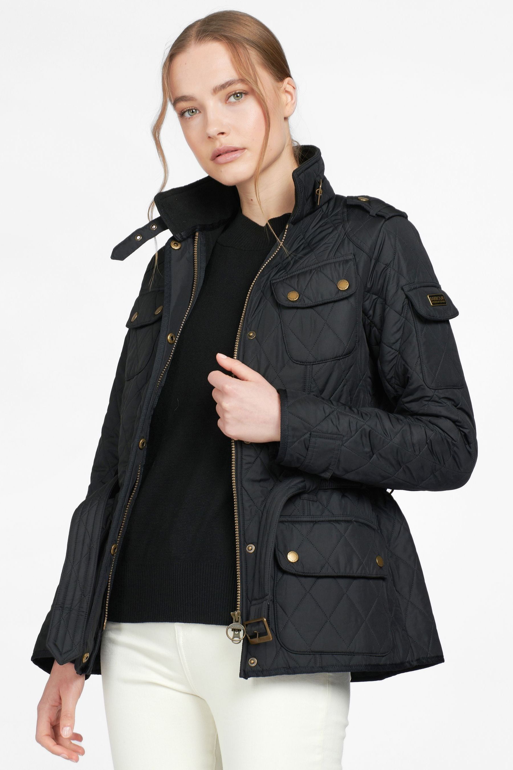 Barbour international tourer polarquilt jacket best sale