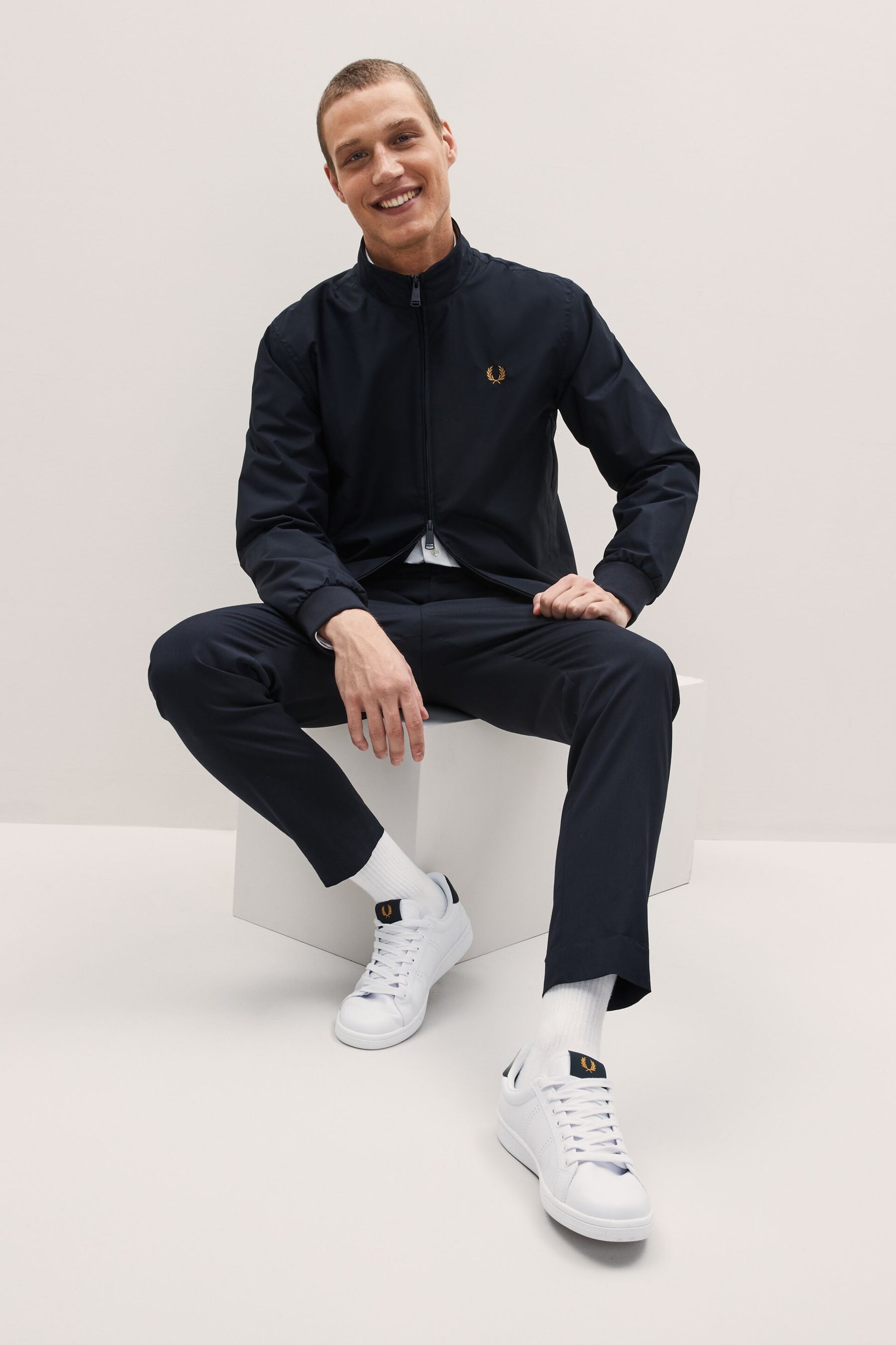 Fred Perry Brentham Sports Jacket - Image 4 of 9