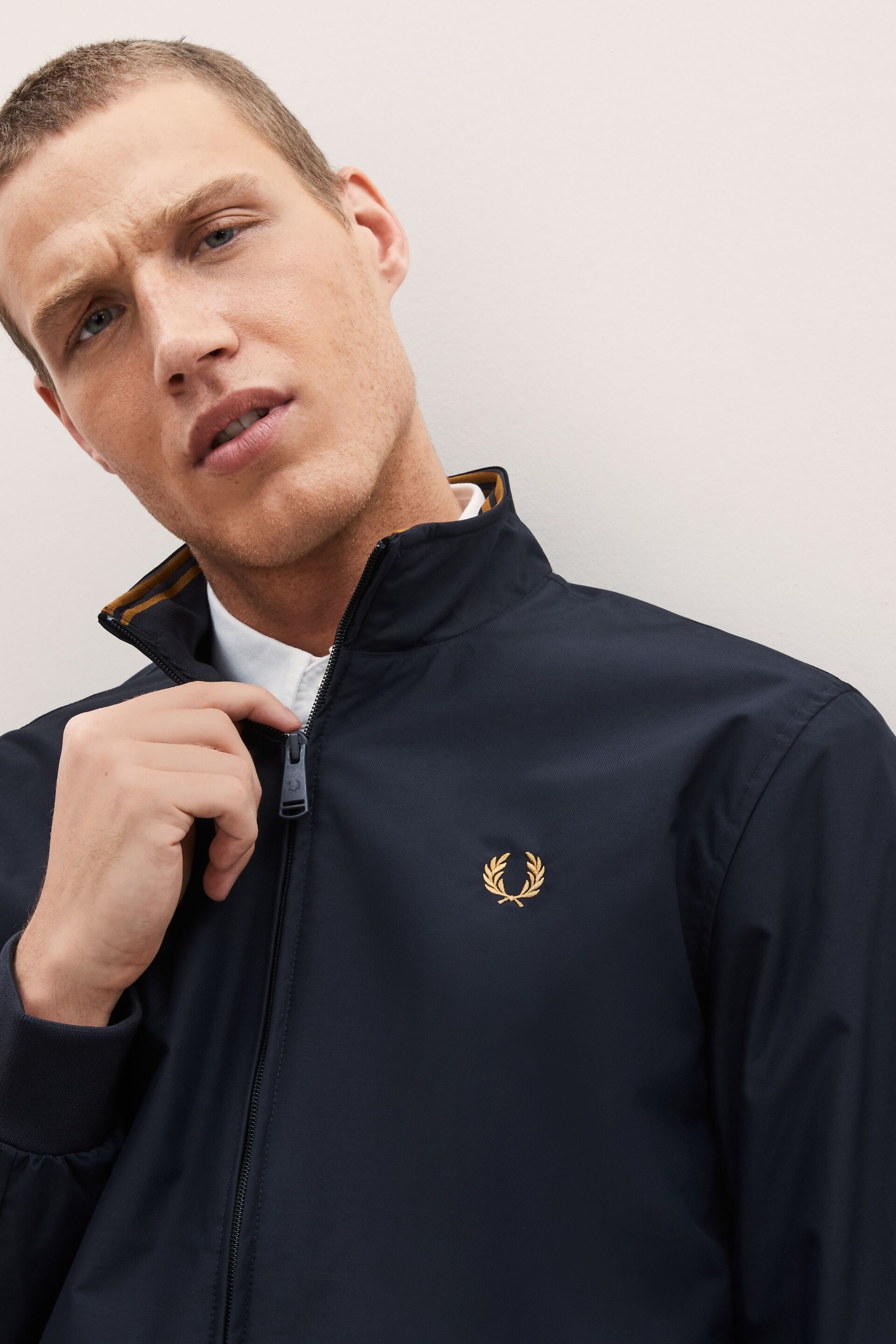 Fred Perry Brentham Sports Jacket - Image 6 of 9