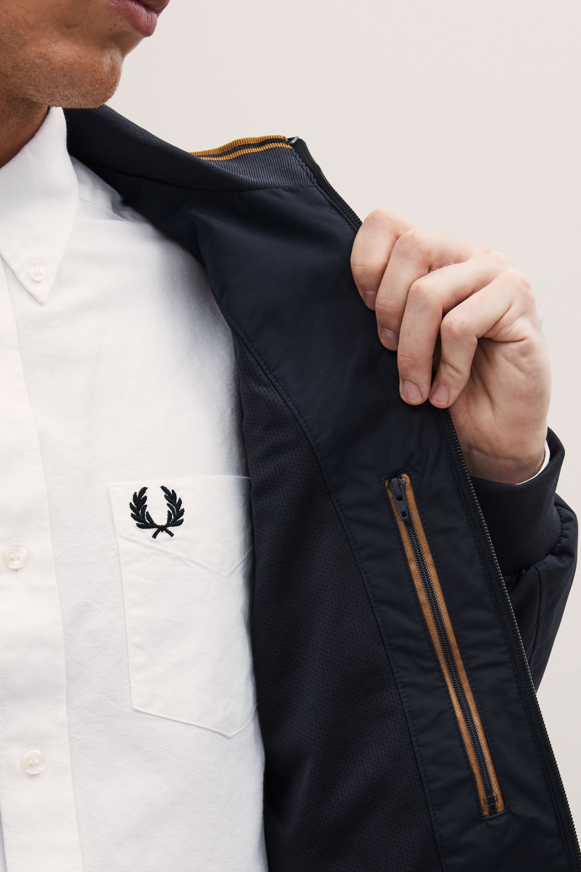 Fred Perry Brentham Sports Jacket - Image 7 of 9
