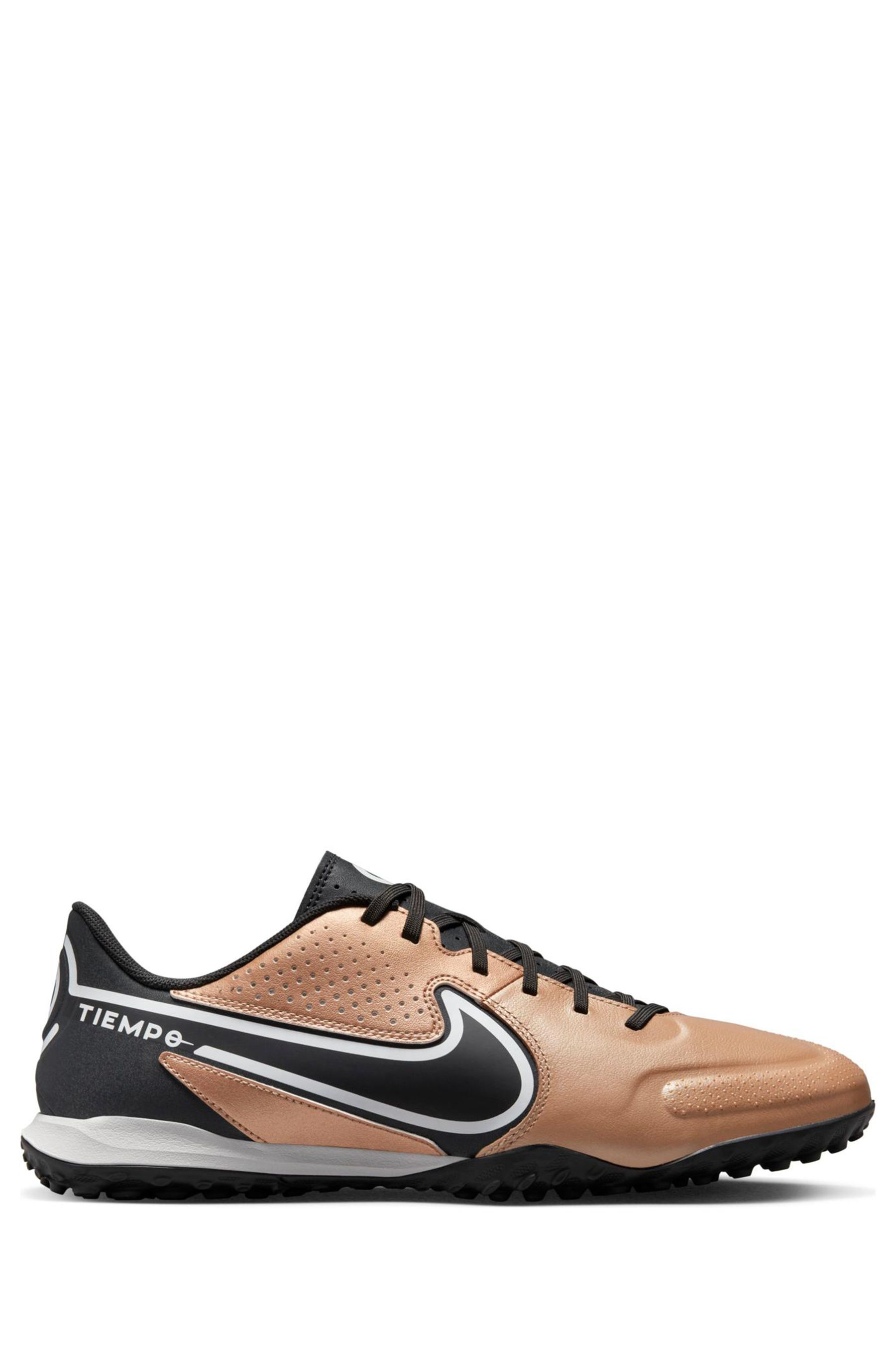 Buy Nike Orange Tiempo Legend 9 Academy Turf Football Boots from Next Luxembourg