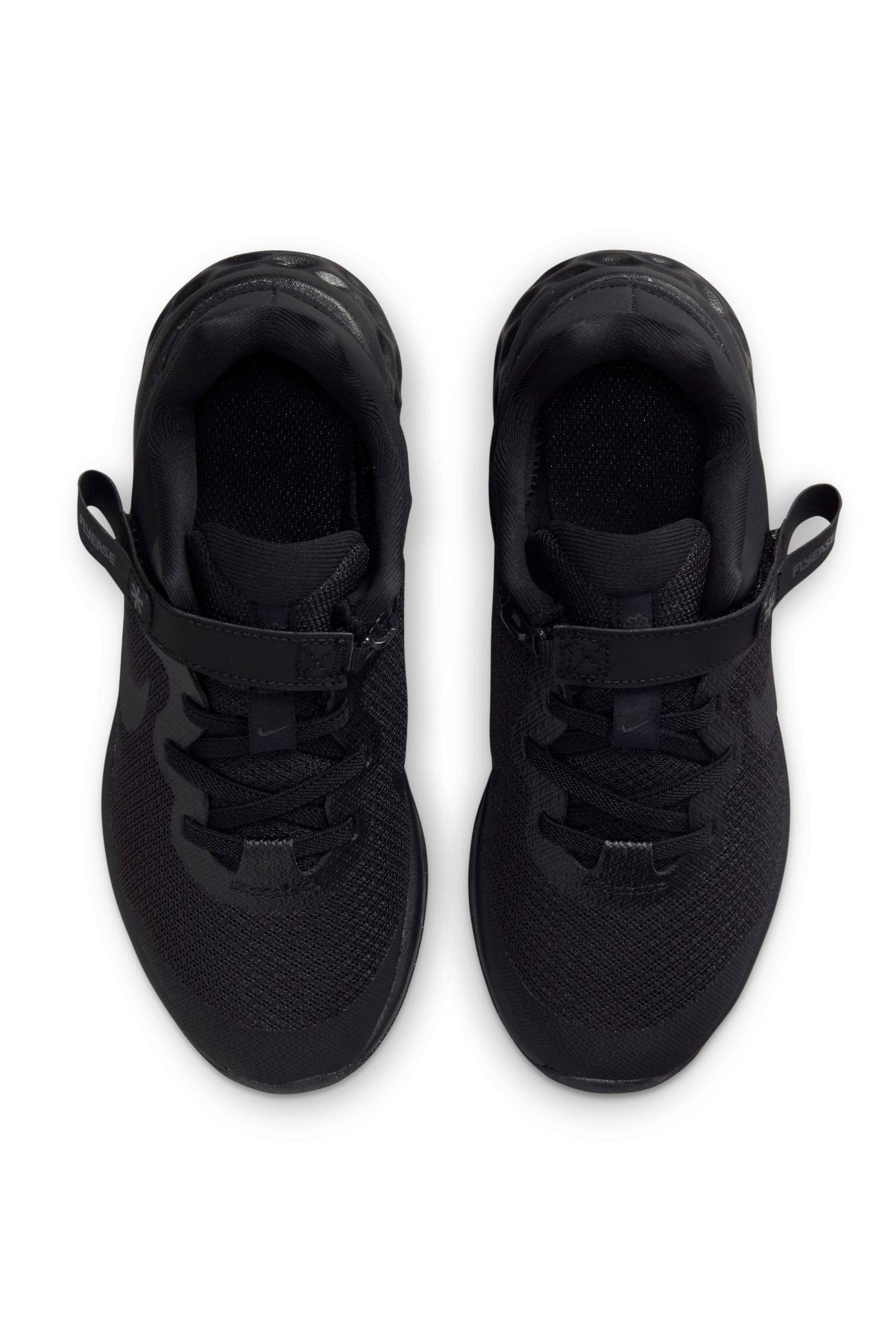 Nike black childrens trainers online